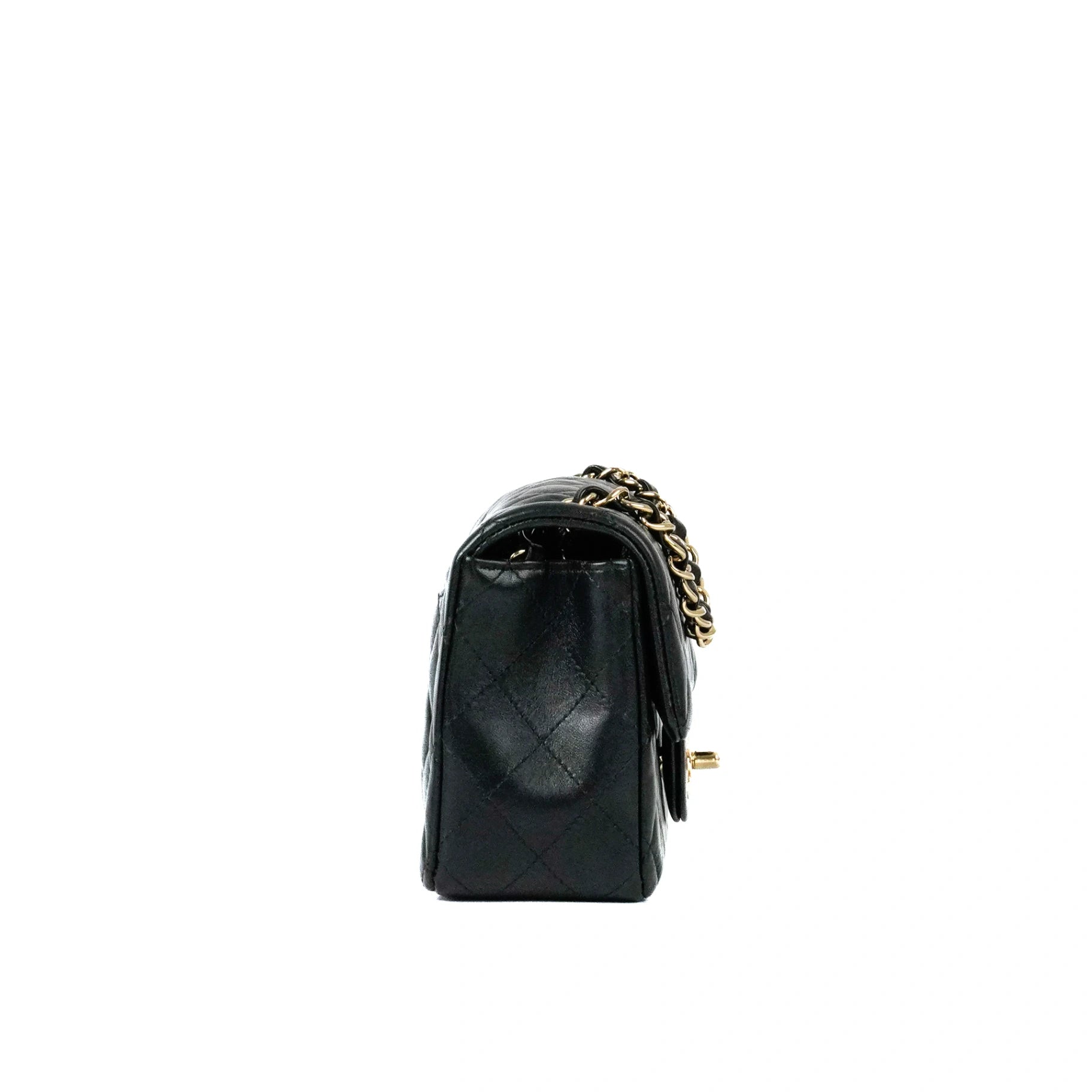Chanel Classic Mini Rectangular Black GHW
