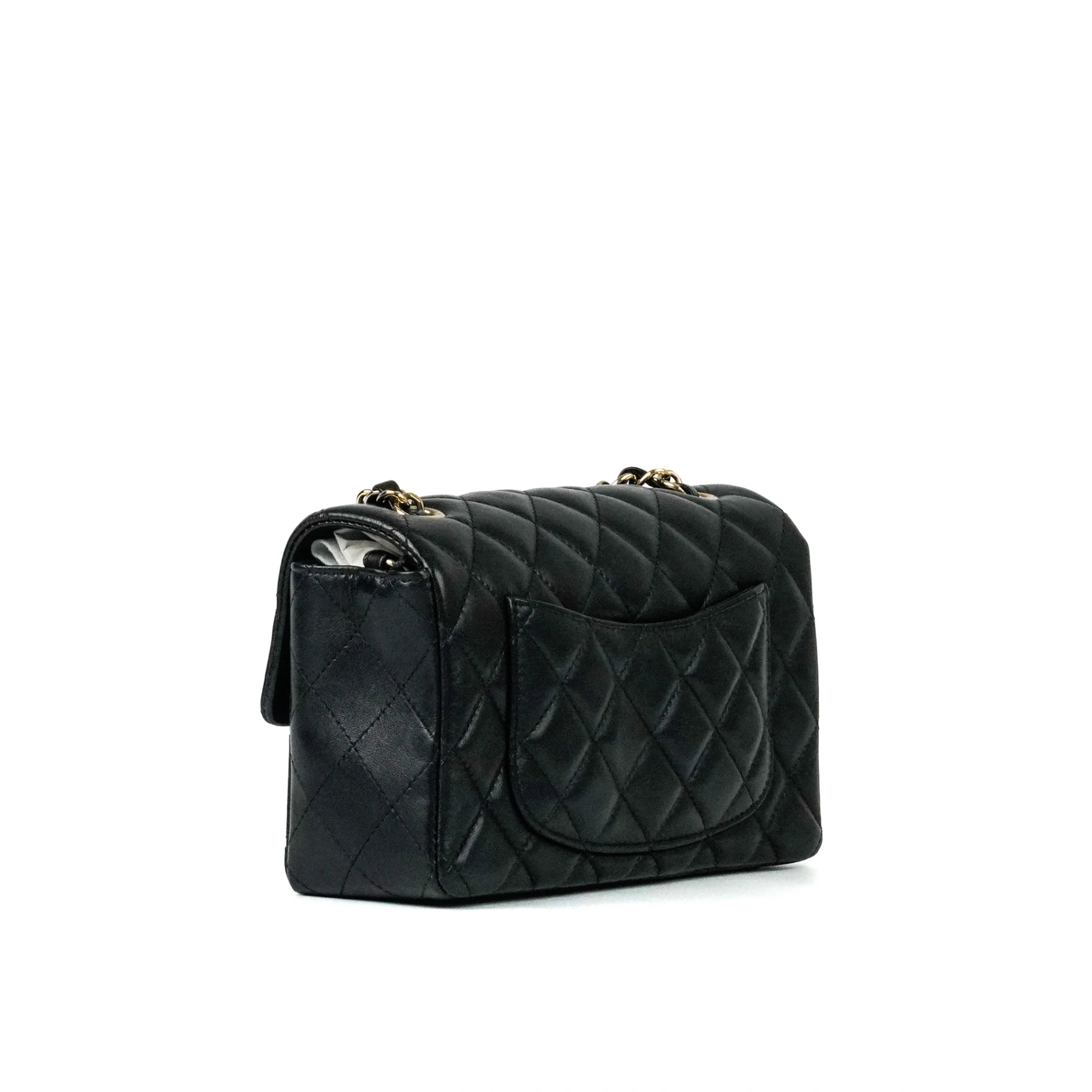 Chanel Classic Mini Rectangular Black GHW