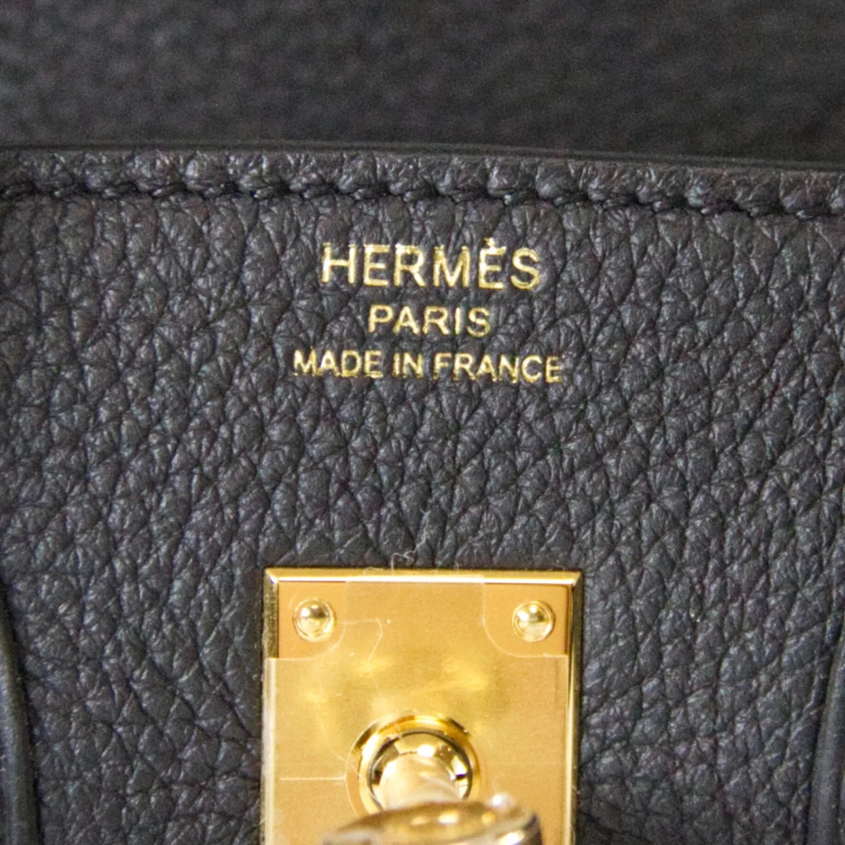 Hermès Birkin 25 Black Togo GHW