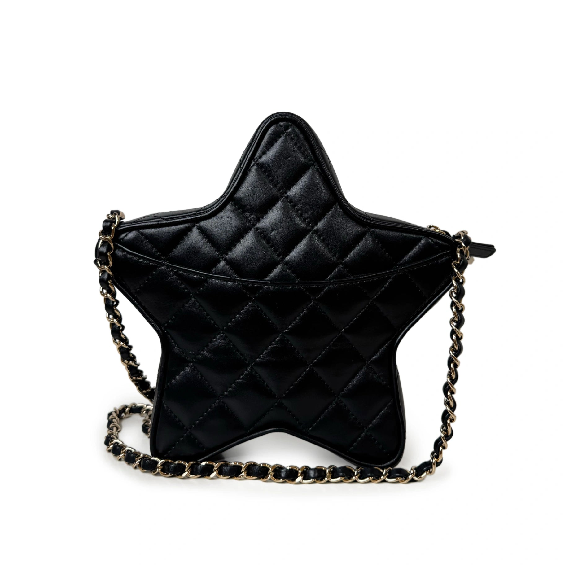 Chanel 24C Star Bag Black Leather GHW