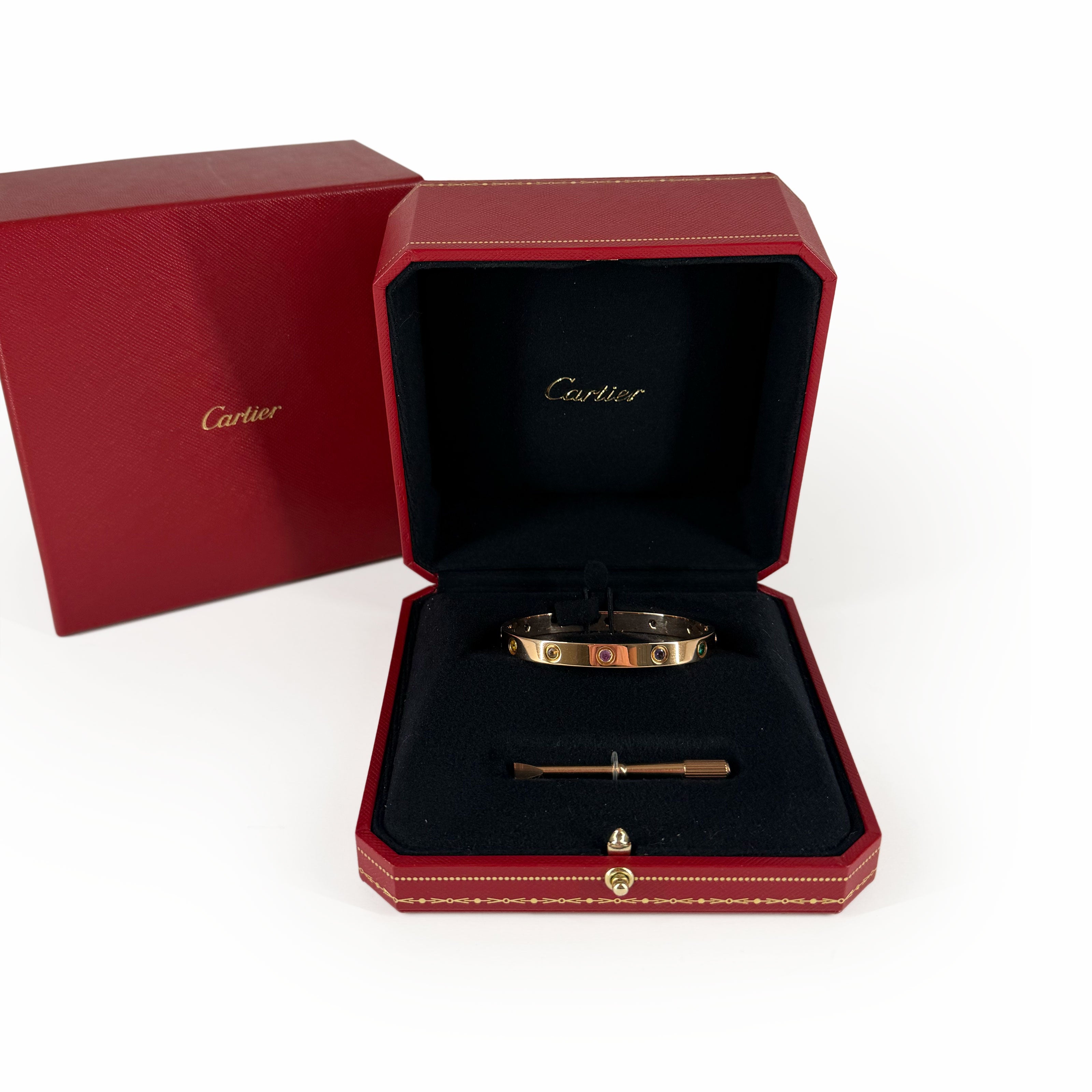 Cartier Love Rainbow Yellow Gold Bracelet