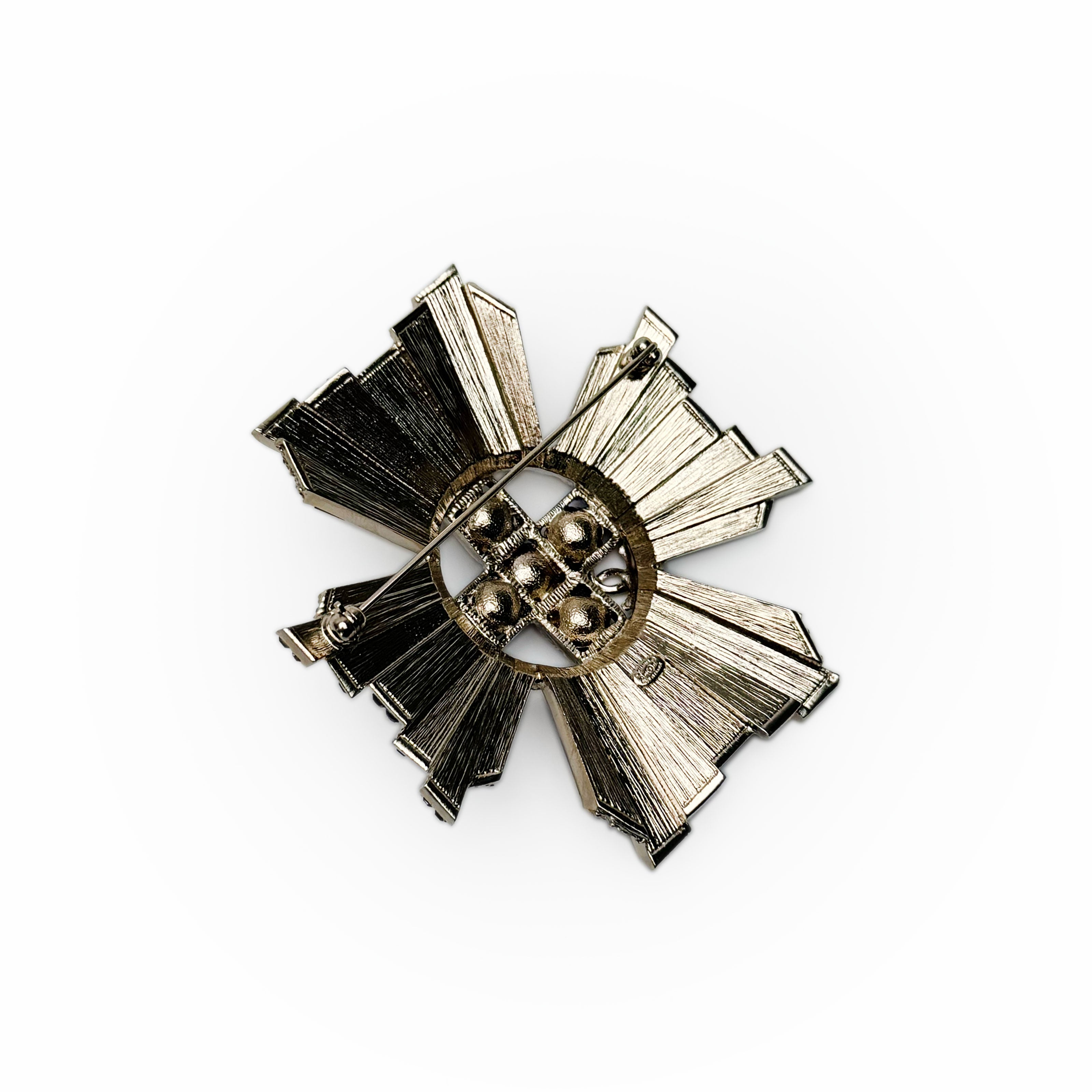 Chanel Maltese Cross Brooch