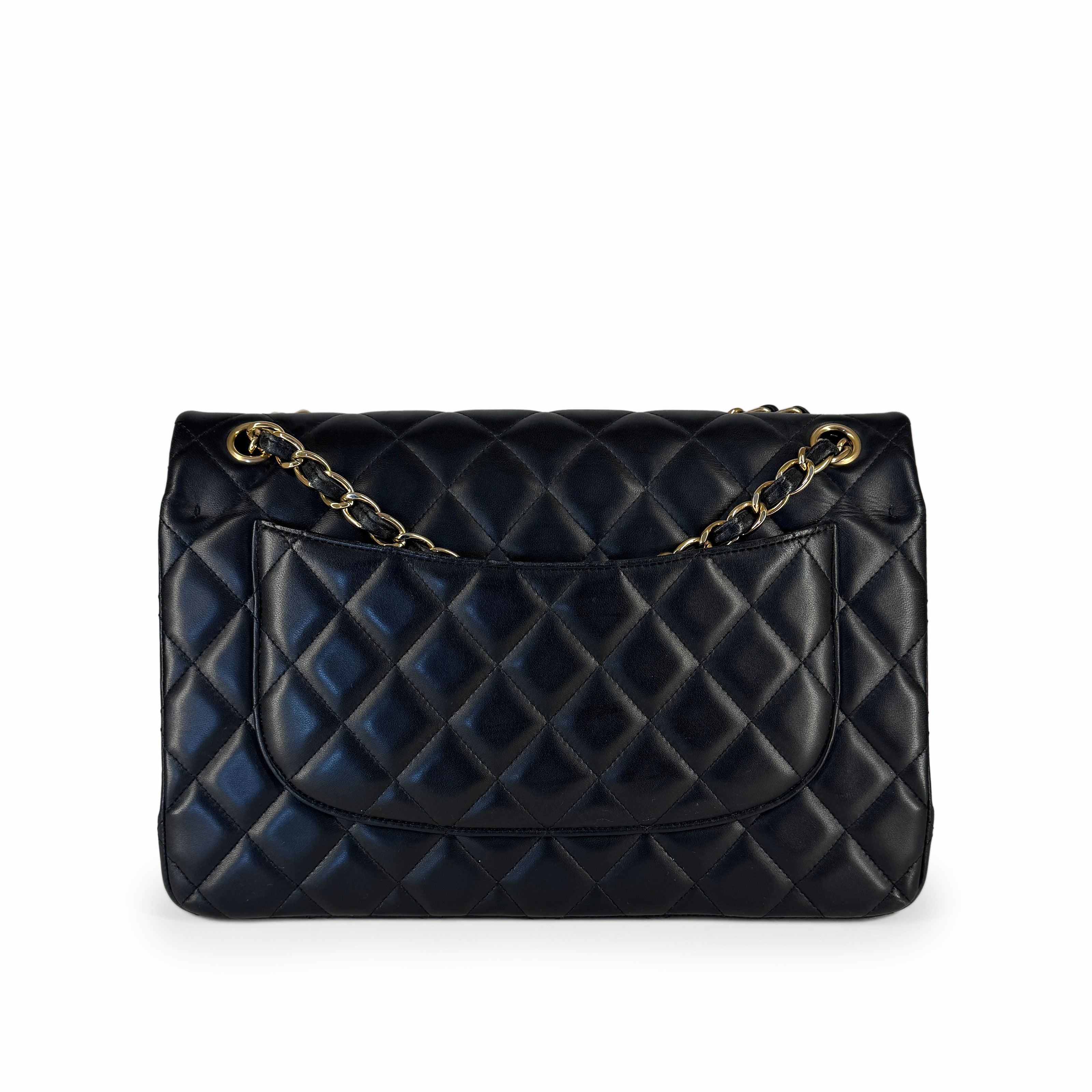 Chanel Timeless Jumbo Black Lambskin GHW