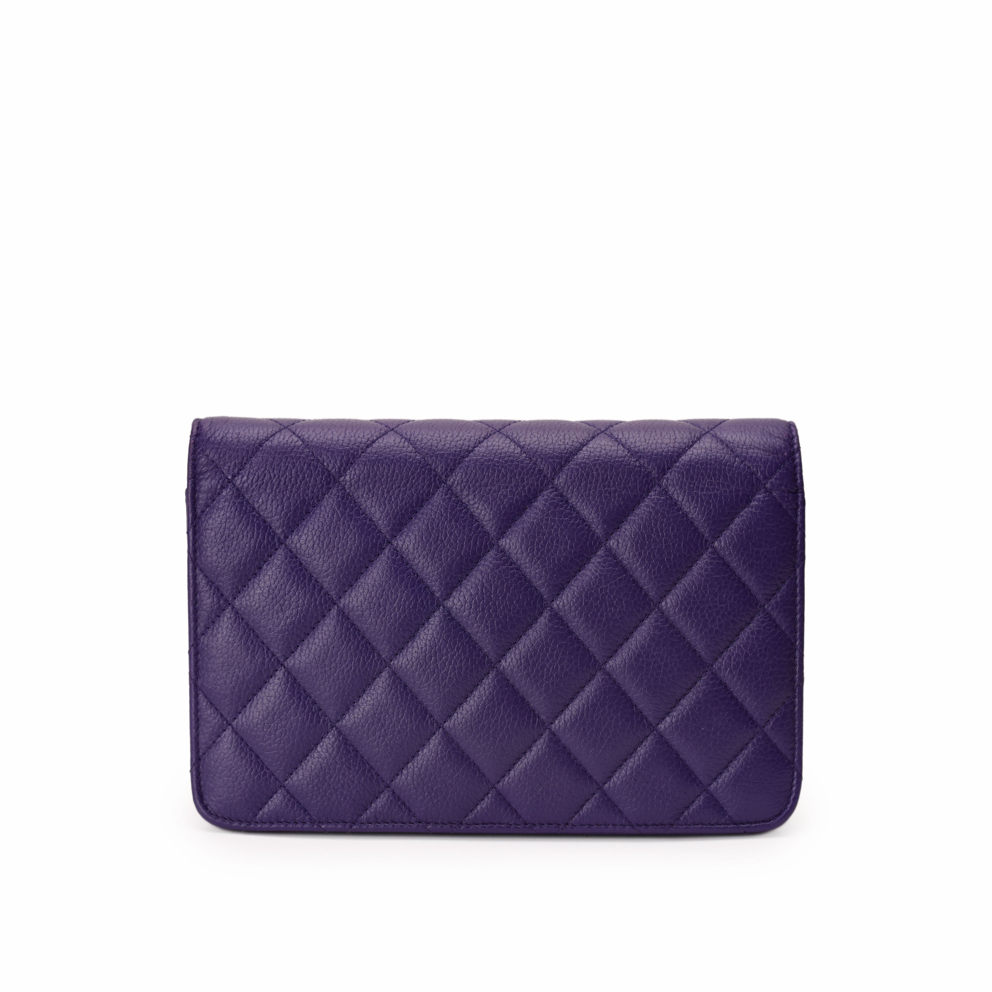 Chanel WOC Purple Caviar BRHW