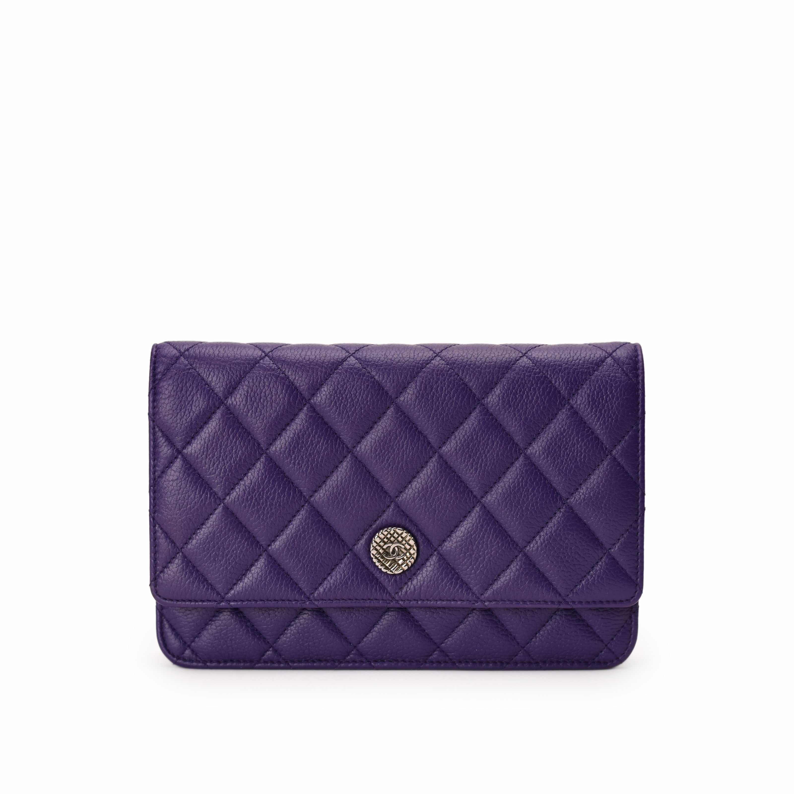 Chanel WOC Purple Caviar BRHW