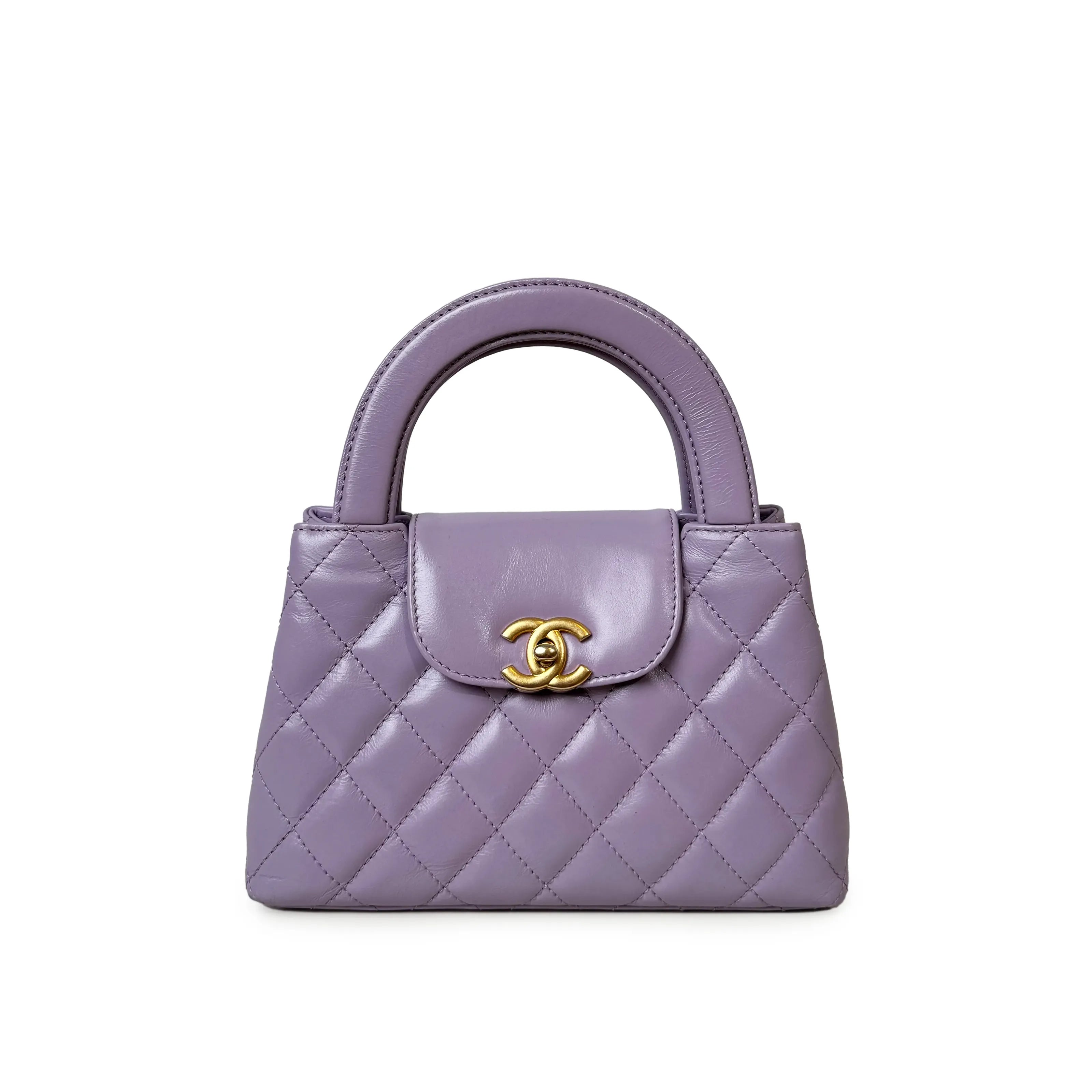 Chanel Mini Kelly Bag in Lilac