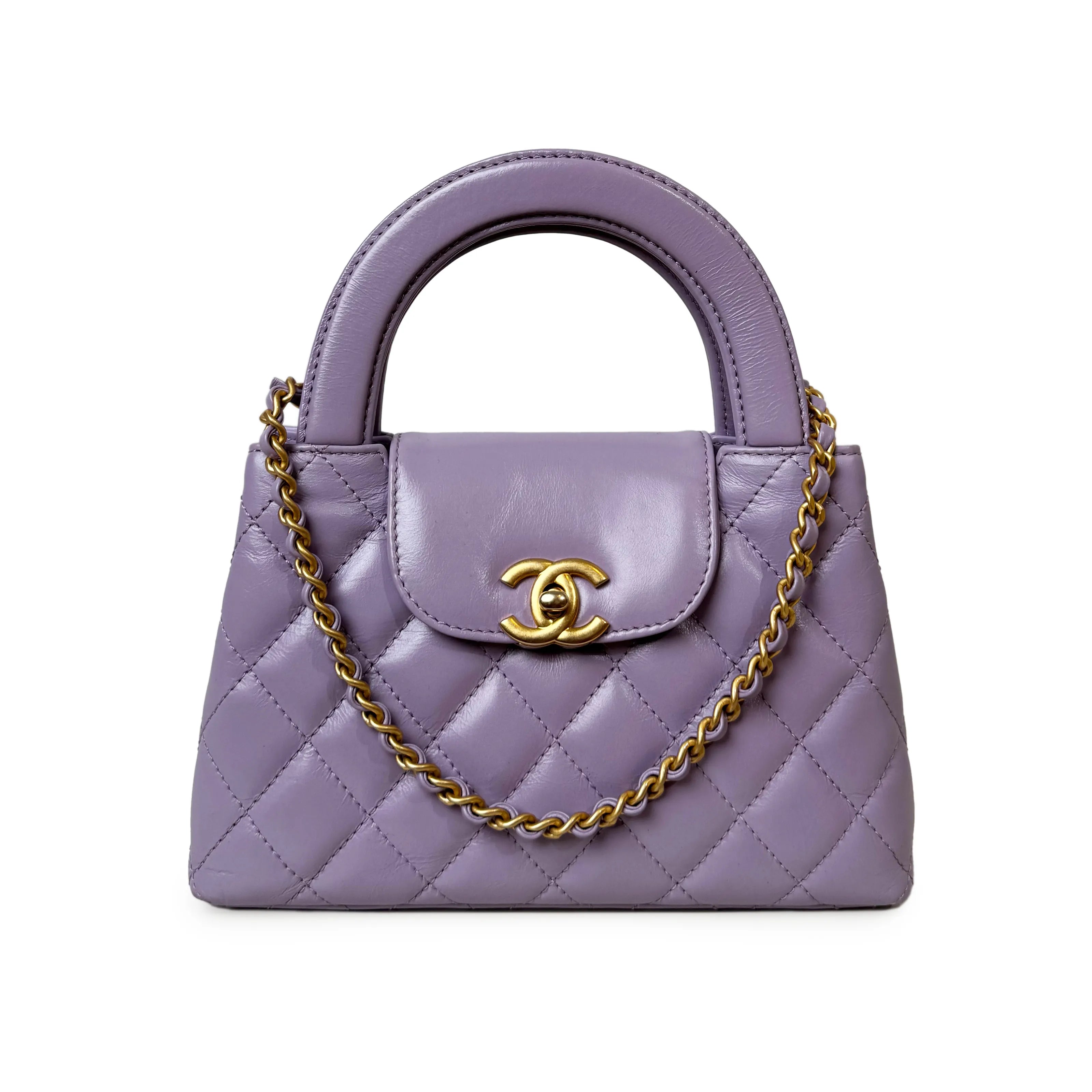 Chanel Mini Kelly Bag in Lilac