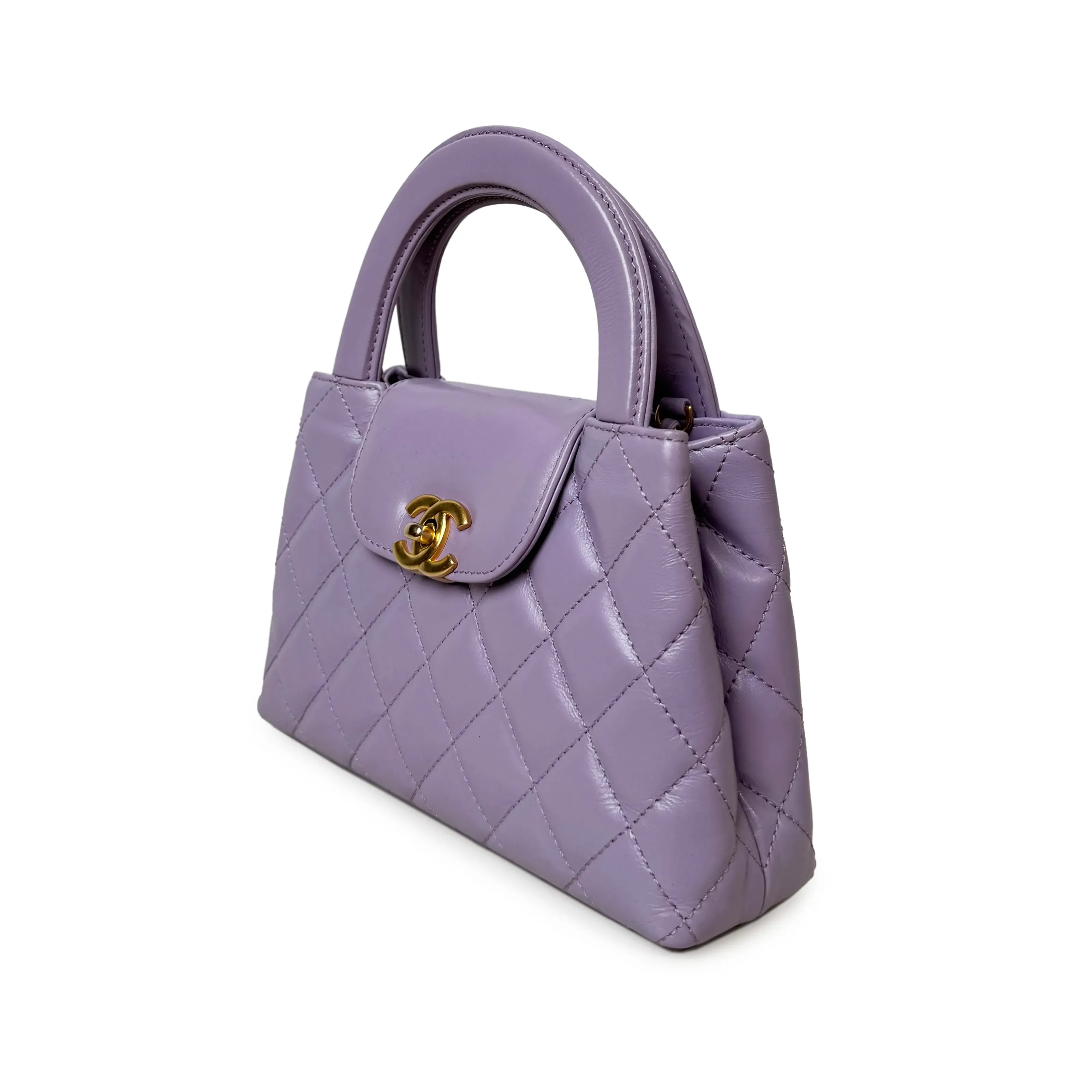 Chanel Mini Kelly Bag in Lilac