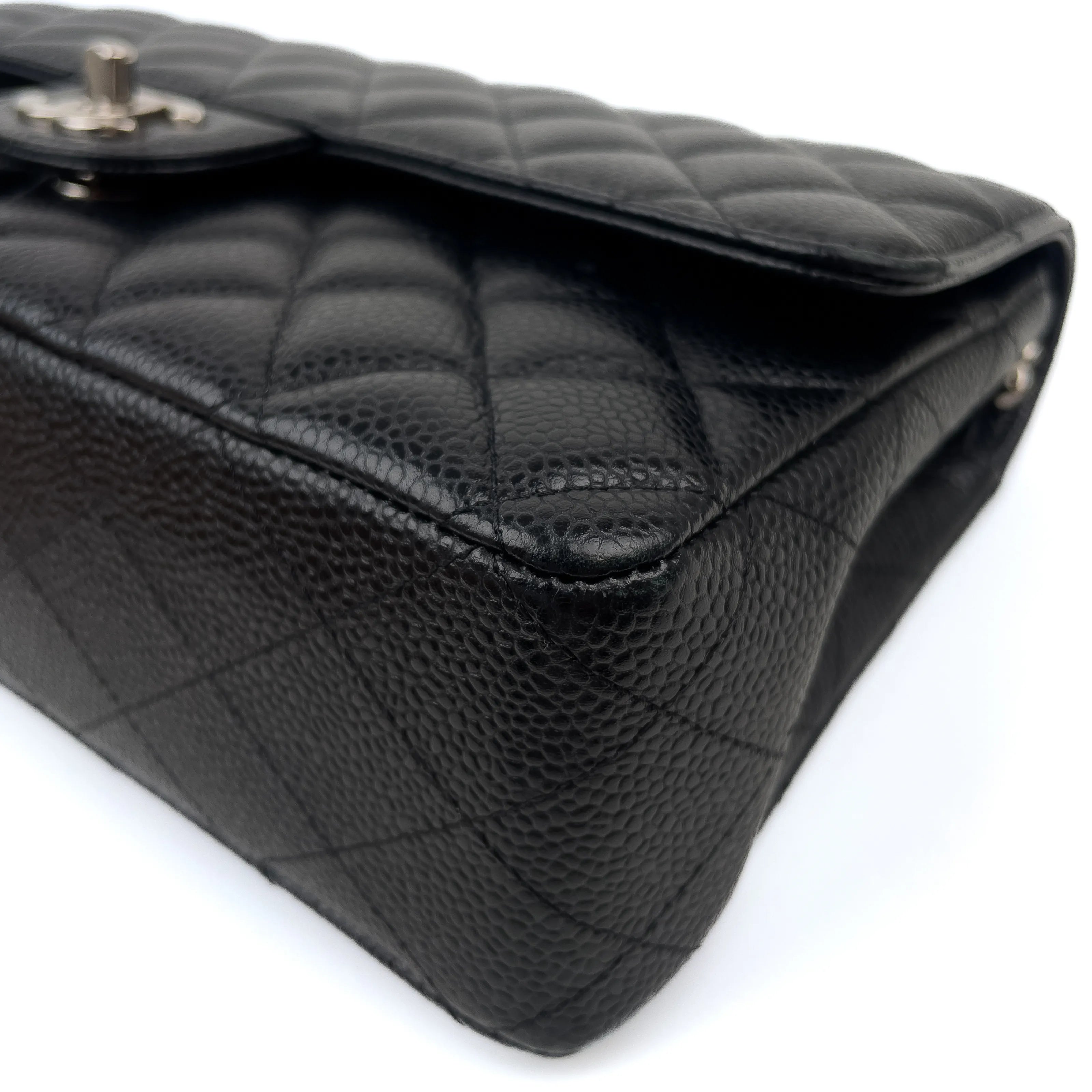 Chanel Timeless Classic in Black Caviar Leather SHW