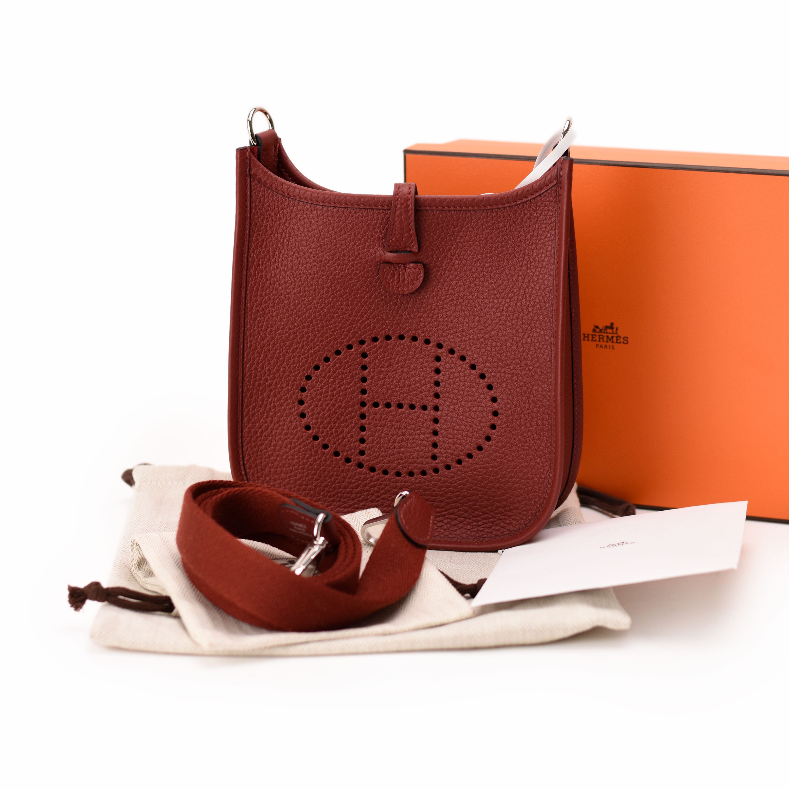 Hermès Evelyne 16 Amazone Rouge Clemence PHW