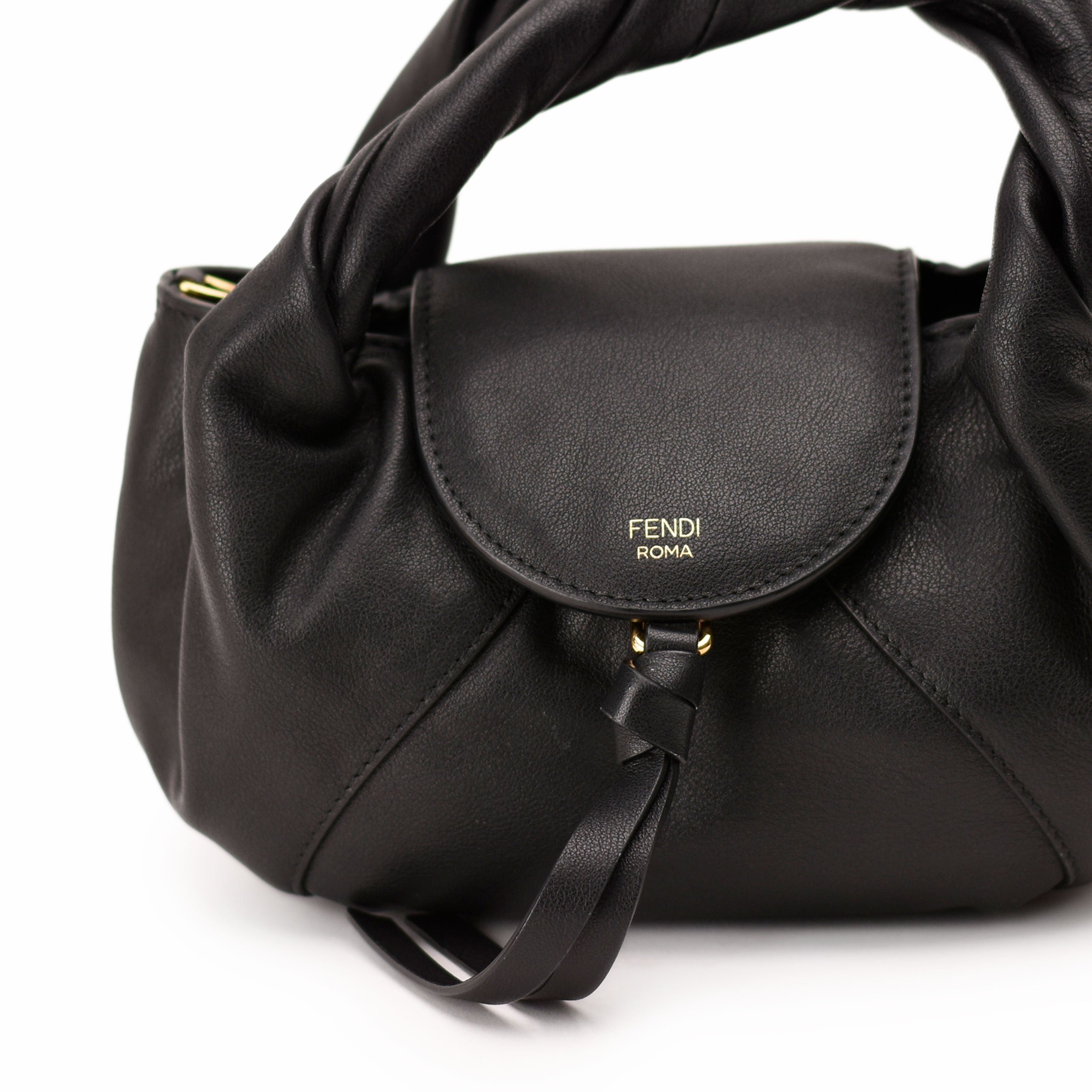 Fendi Small Spy Bag Black Calfskin