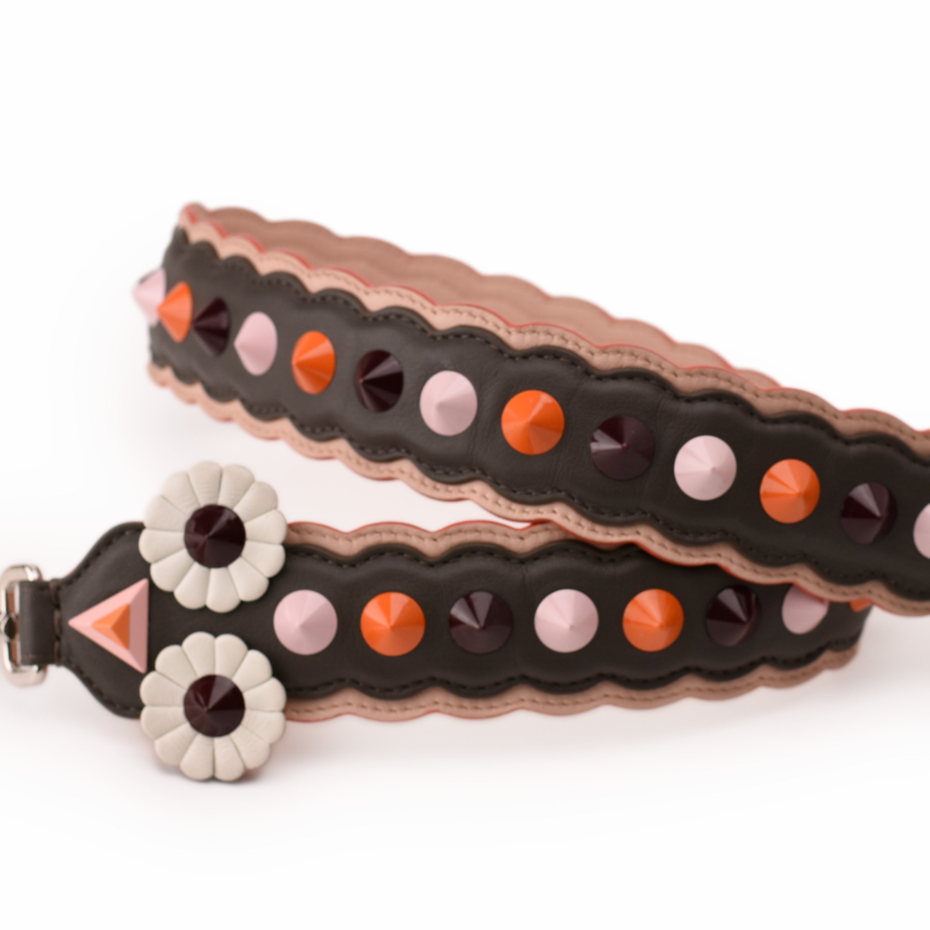 Fendi Studded Strap You Shoulder Strap