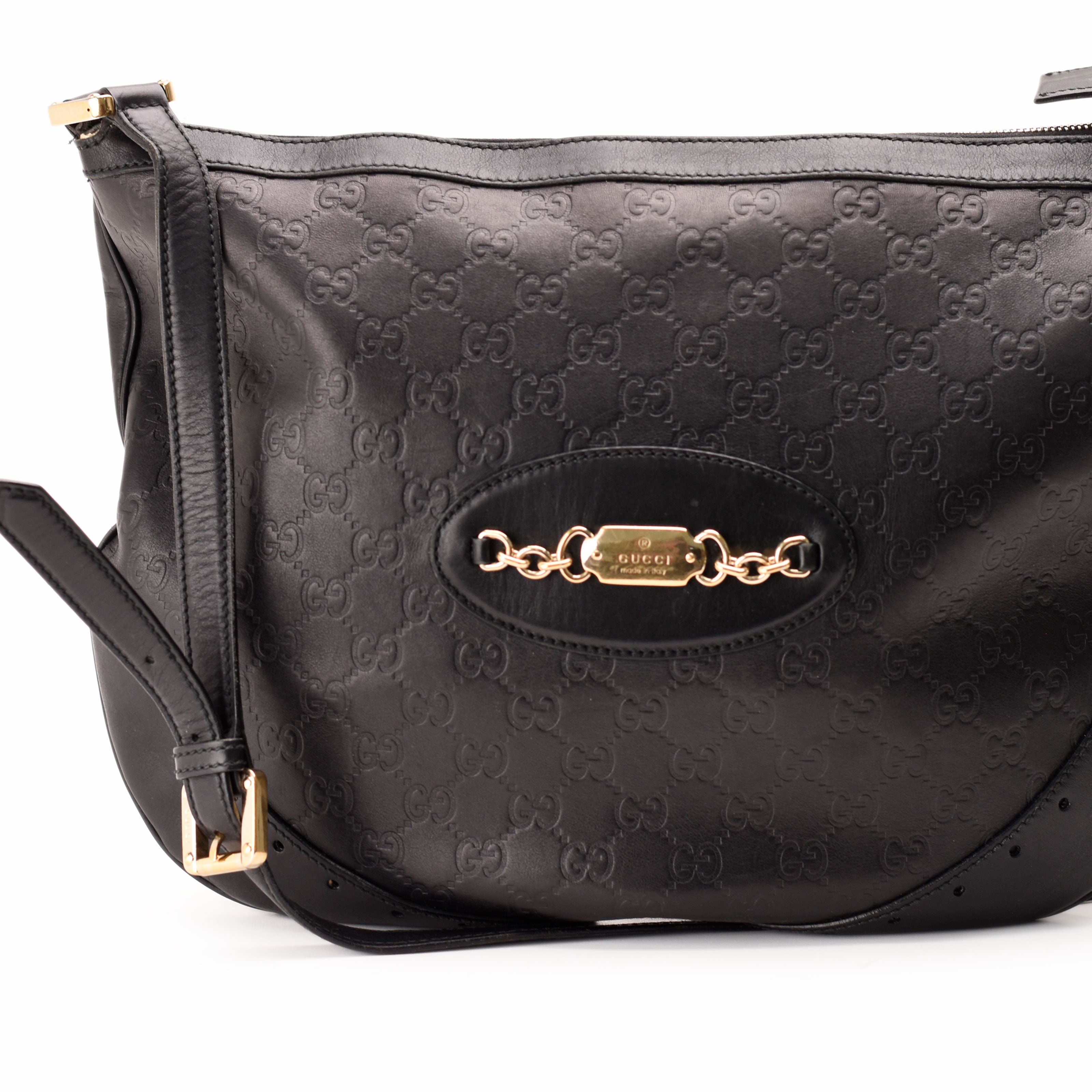 Gucci Guccissima Shoulder Bag Vintage
