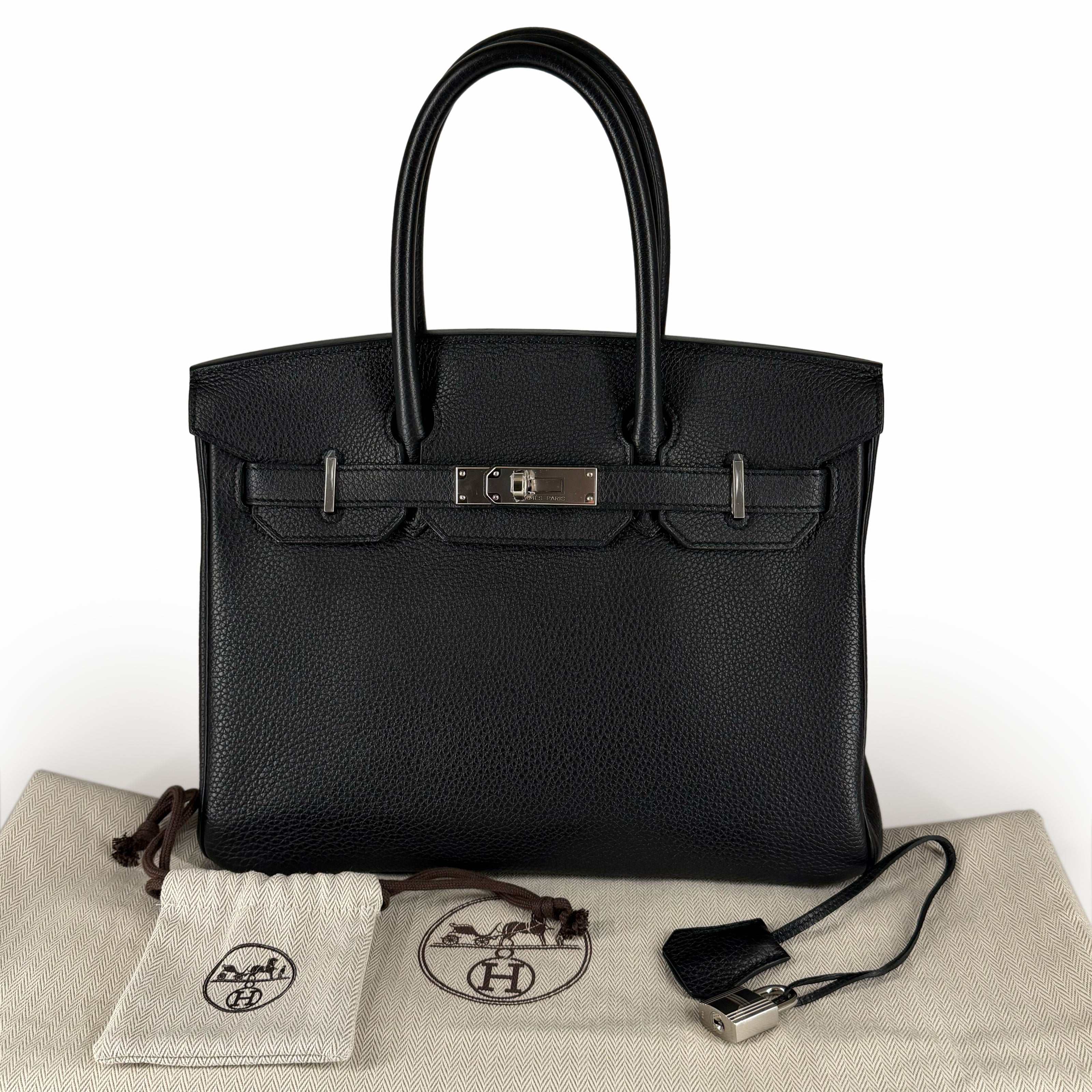 Hermès Birkin 30 Black Togo PHW
