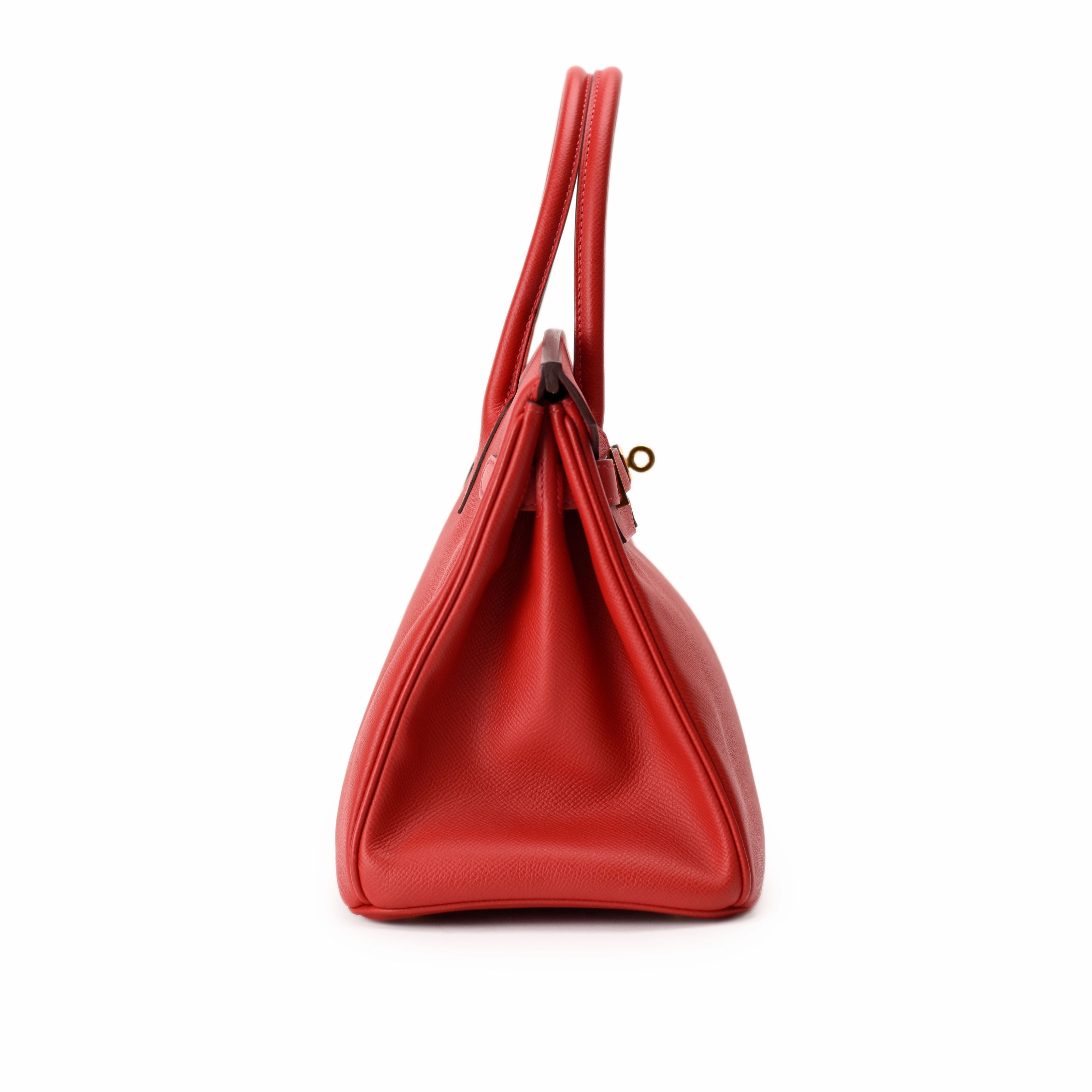 Hermès Birkin 30 Rouge Casaque Epsom GHW