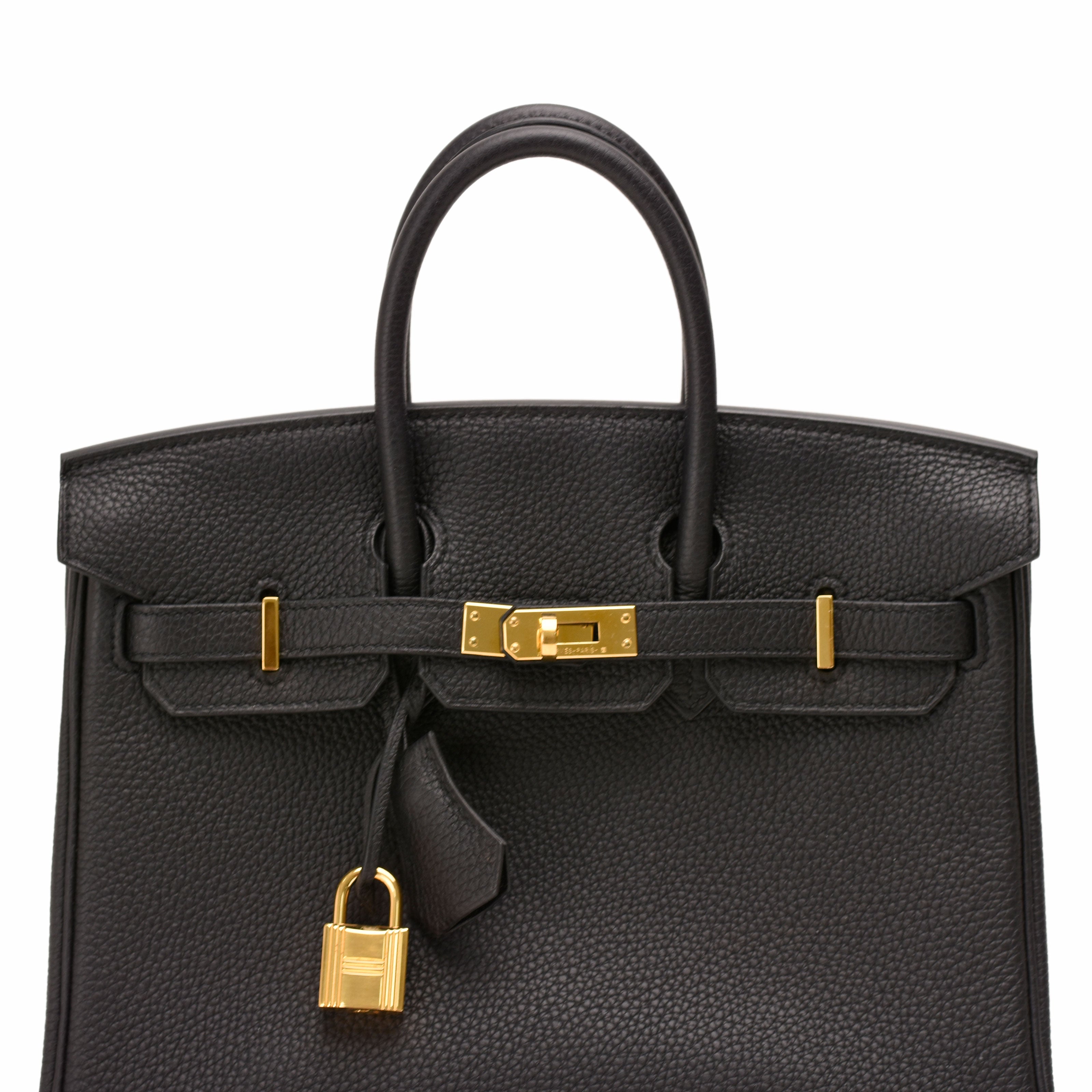Hermès Birkin 25 Black Togo GHW