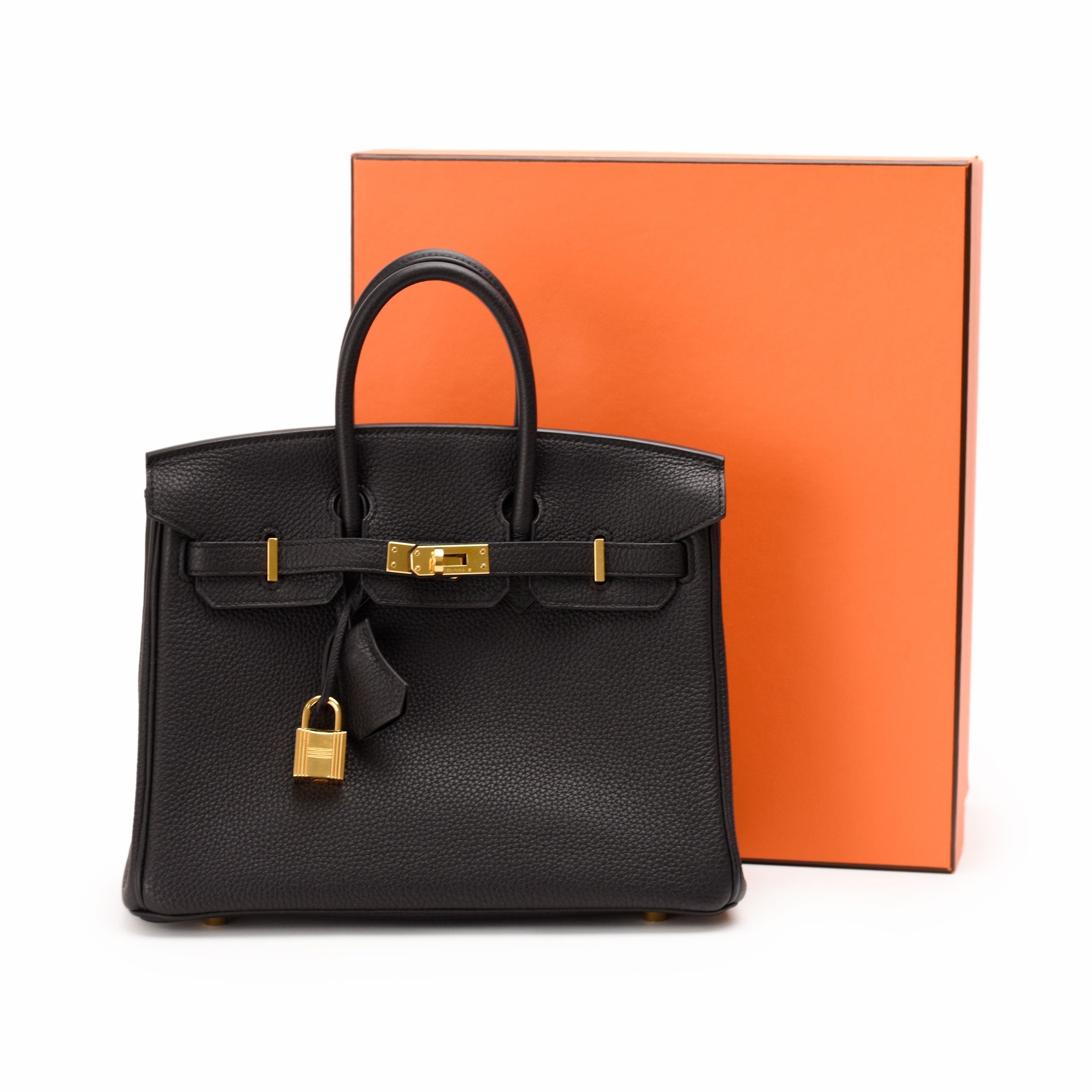 Hermès Birkin 25 Black Togo GHW