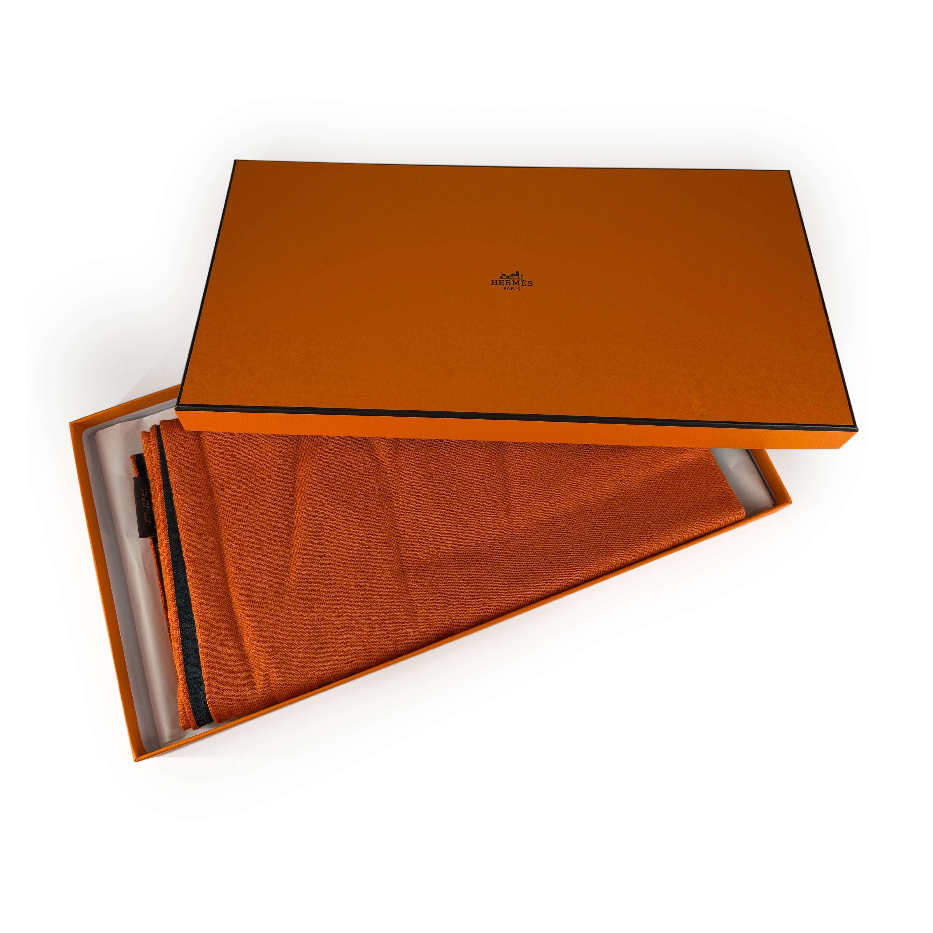 Hermès Double Side Cashmere Scarf