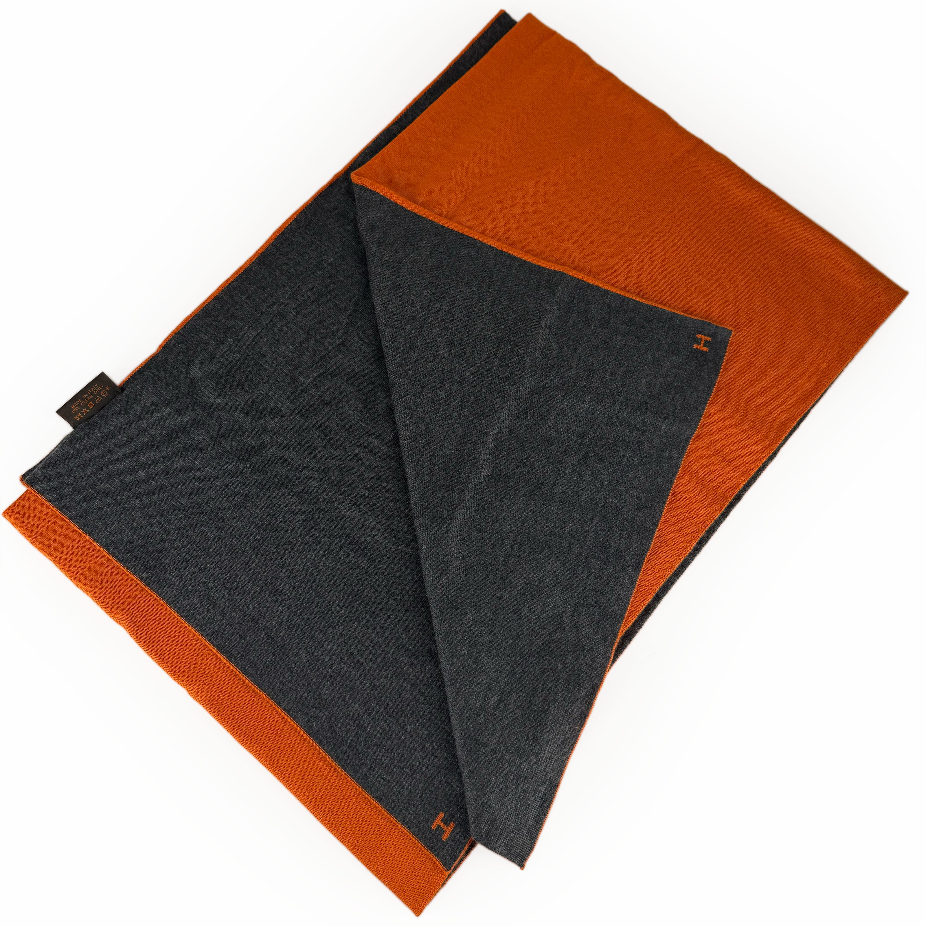 Hermès Double Side Cashmere Scarf