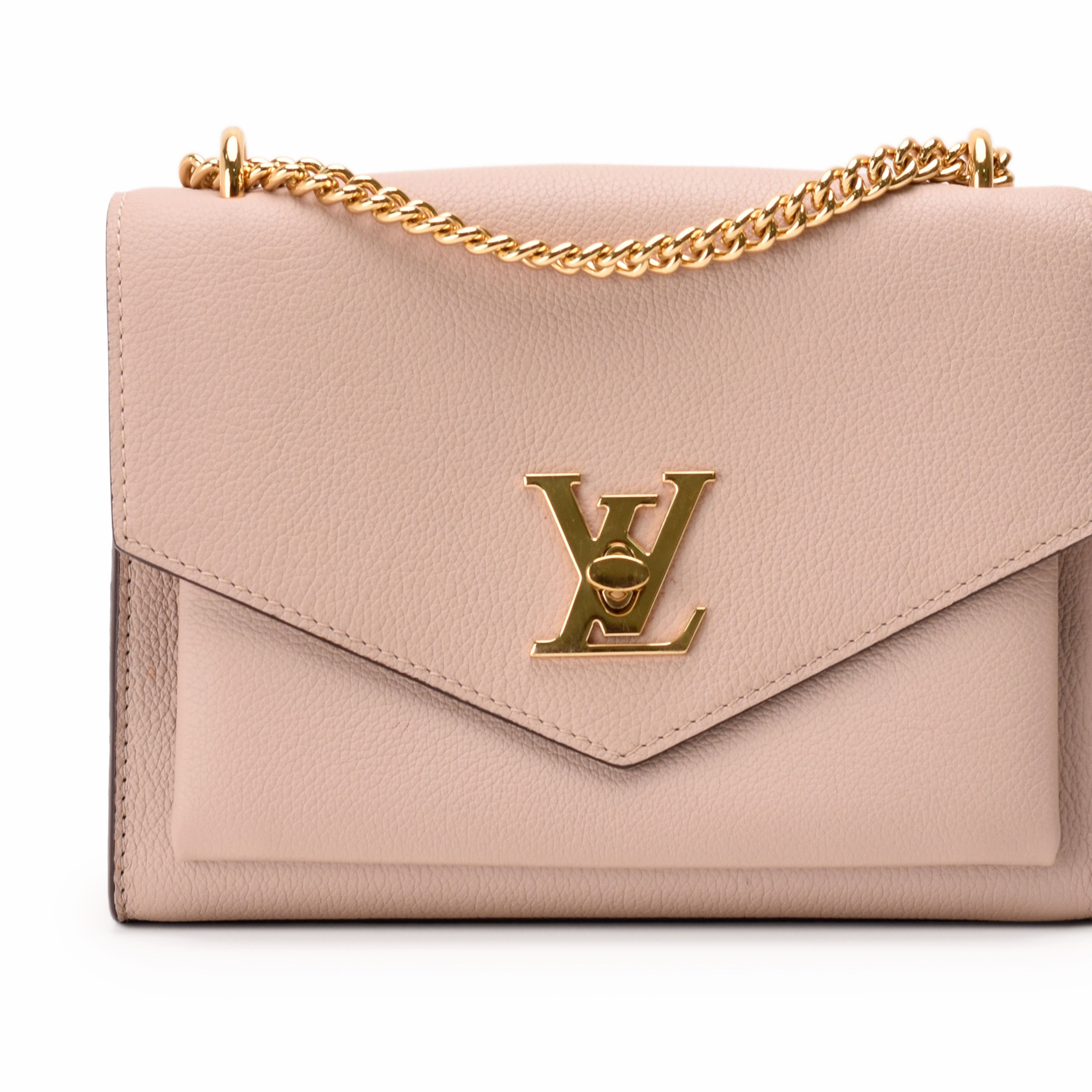 Louis Vuitton Mylockme Chain Bag Greige