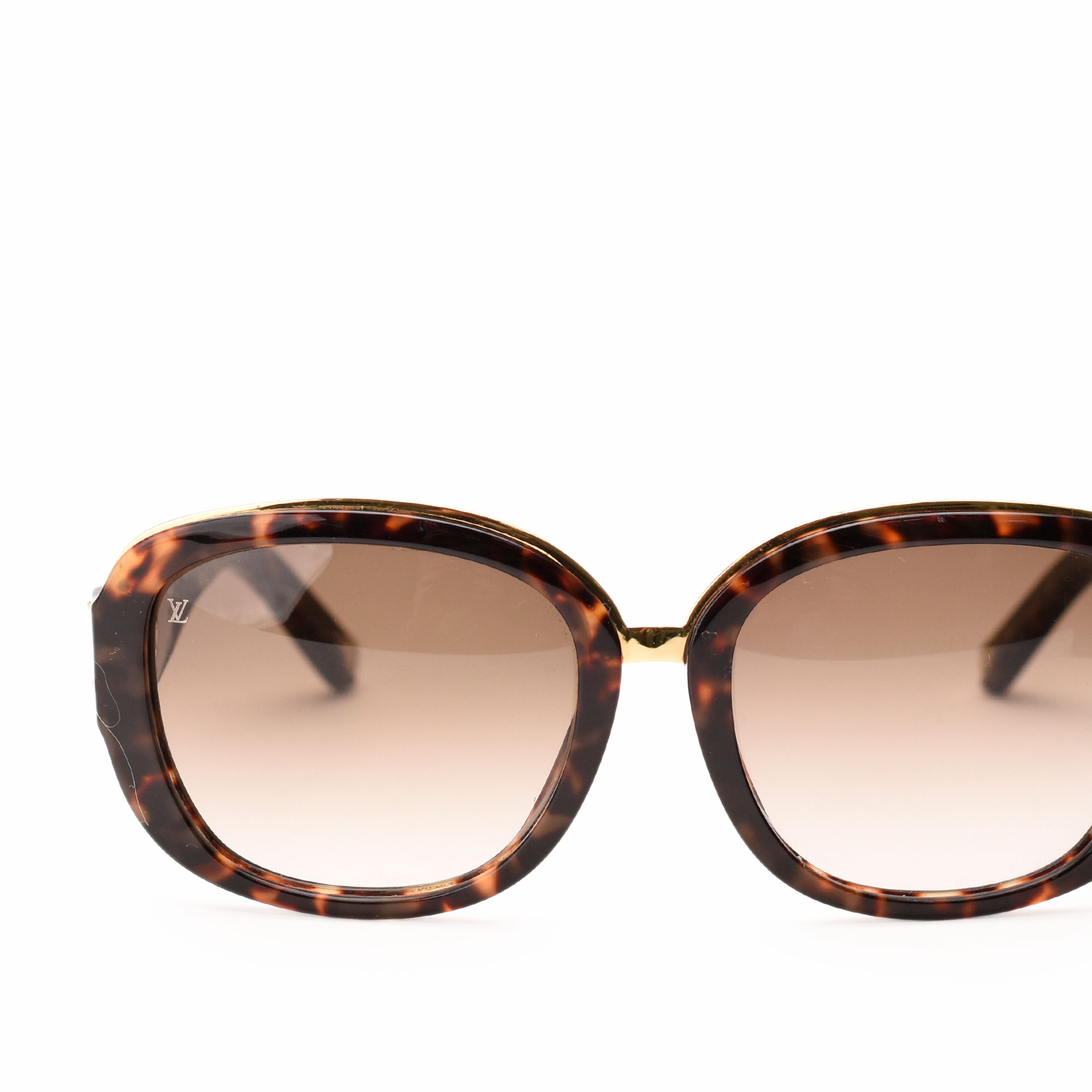 Louis Vuitton Brown Havana Sunglasses