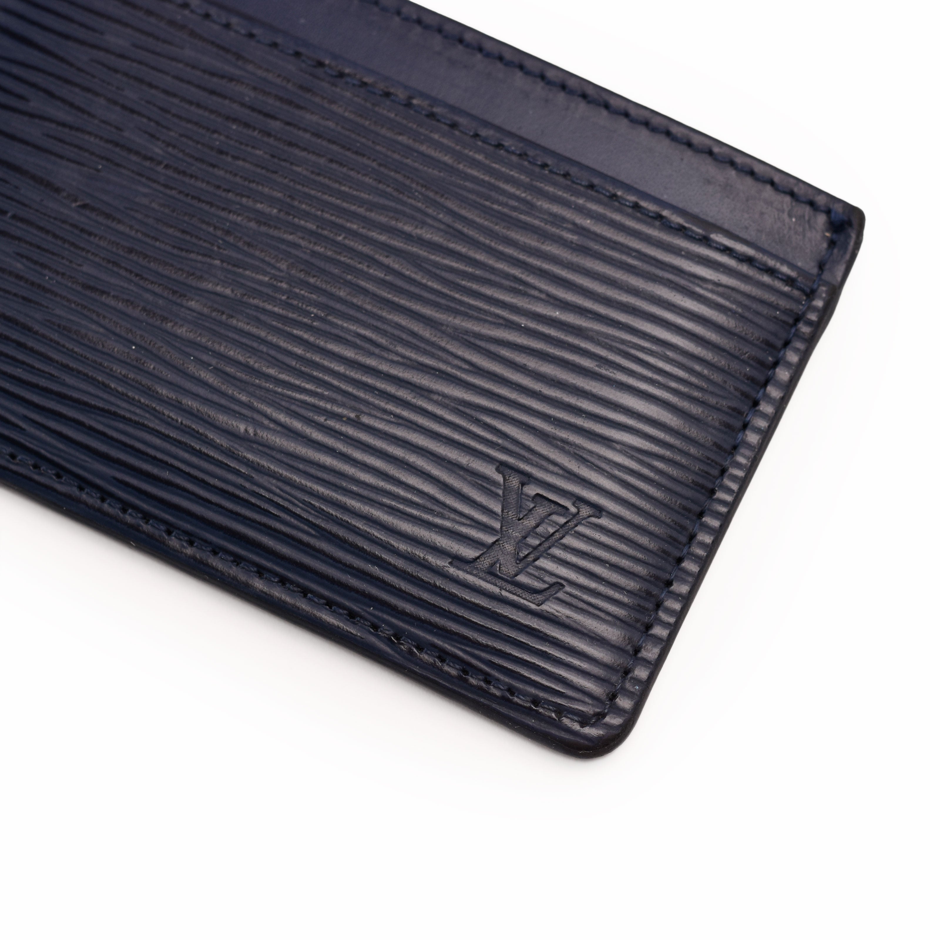 Louis Vuitton Card Holder Blue
