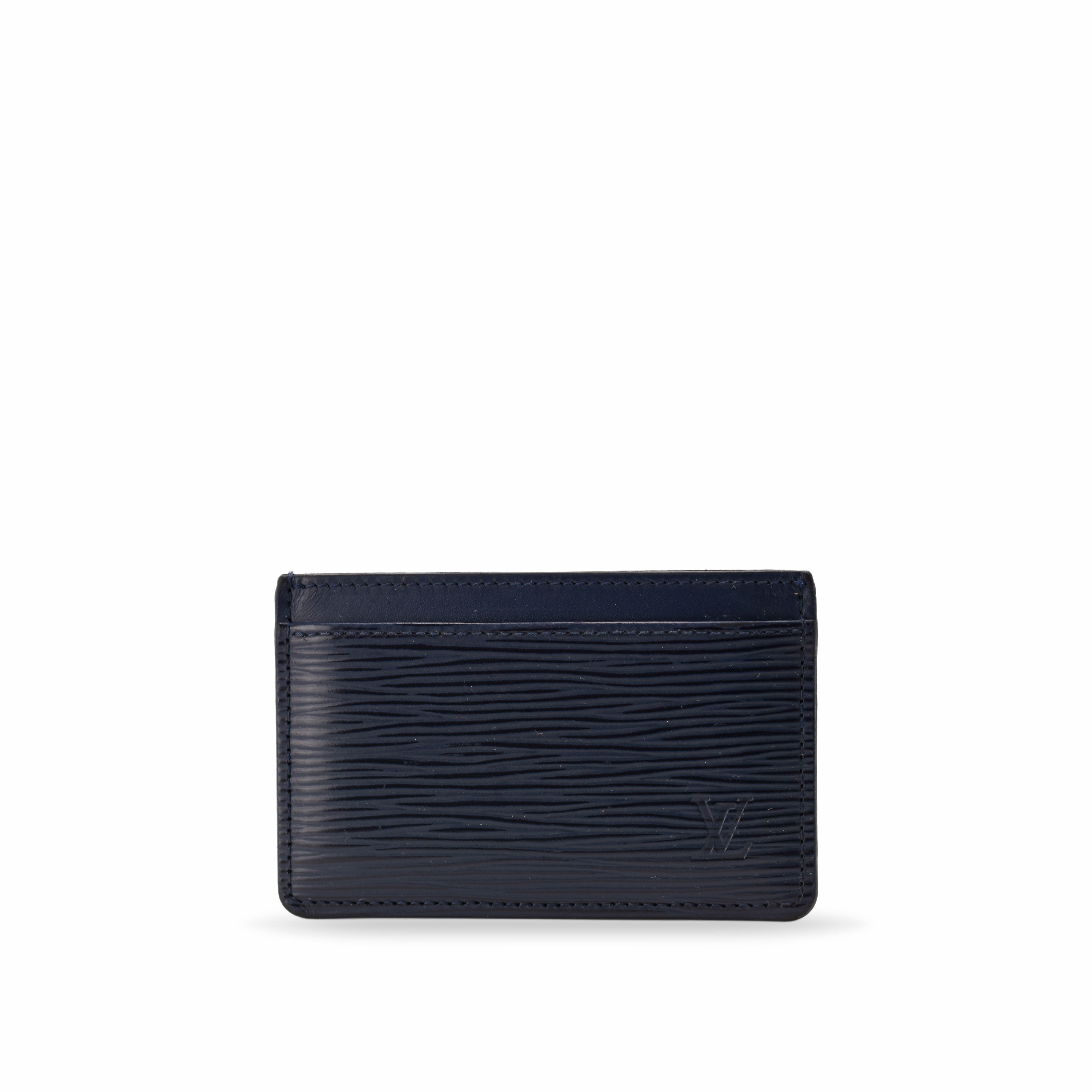 Louis Vuitton Card Holder Blue