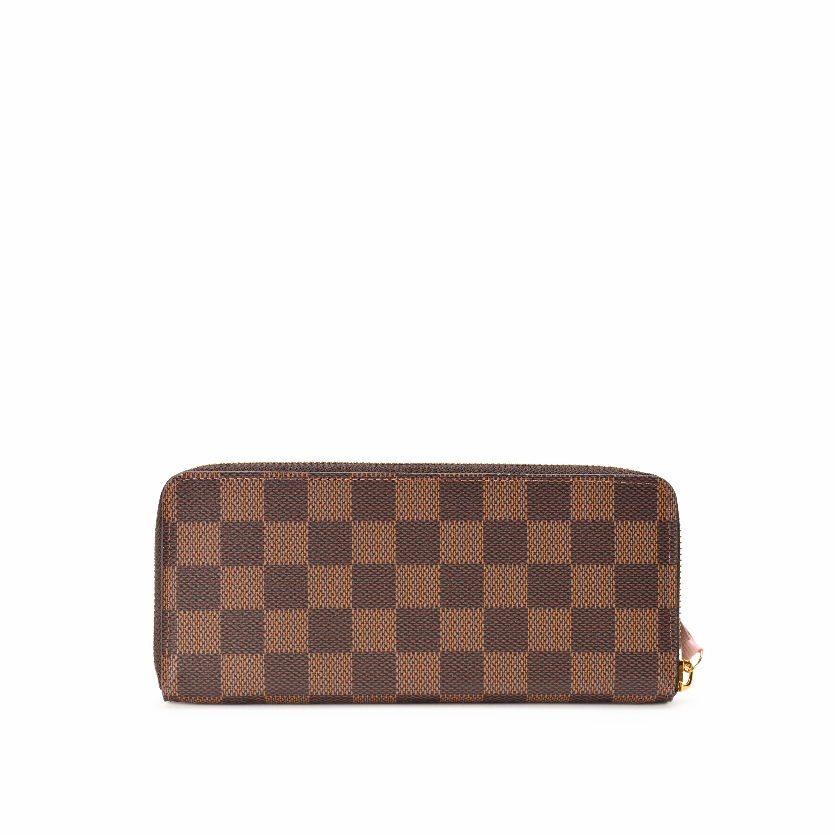 Louis Vuitton Damier Ebene Clemence Wallet