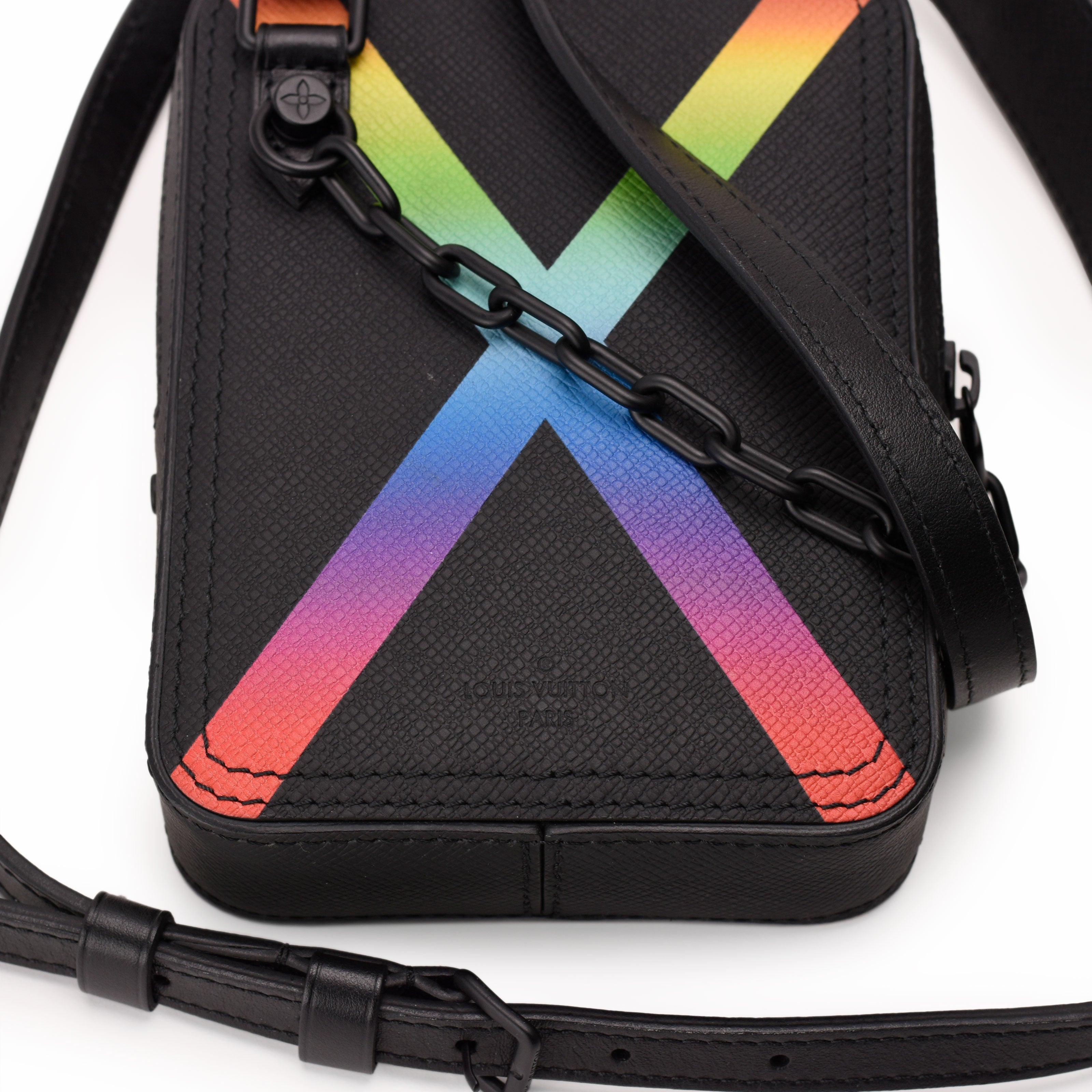 Louis Vuitton Danube Rainbow Messenger Bag