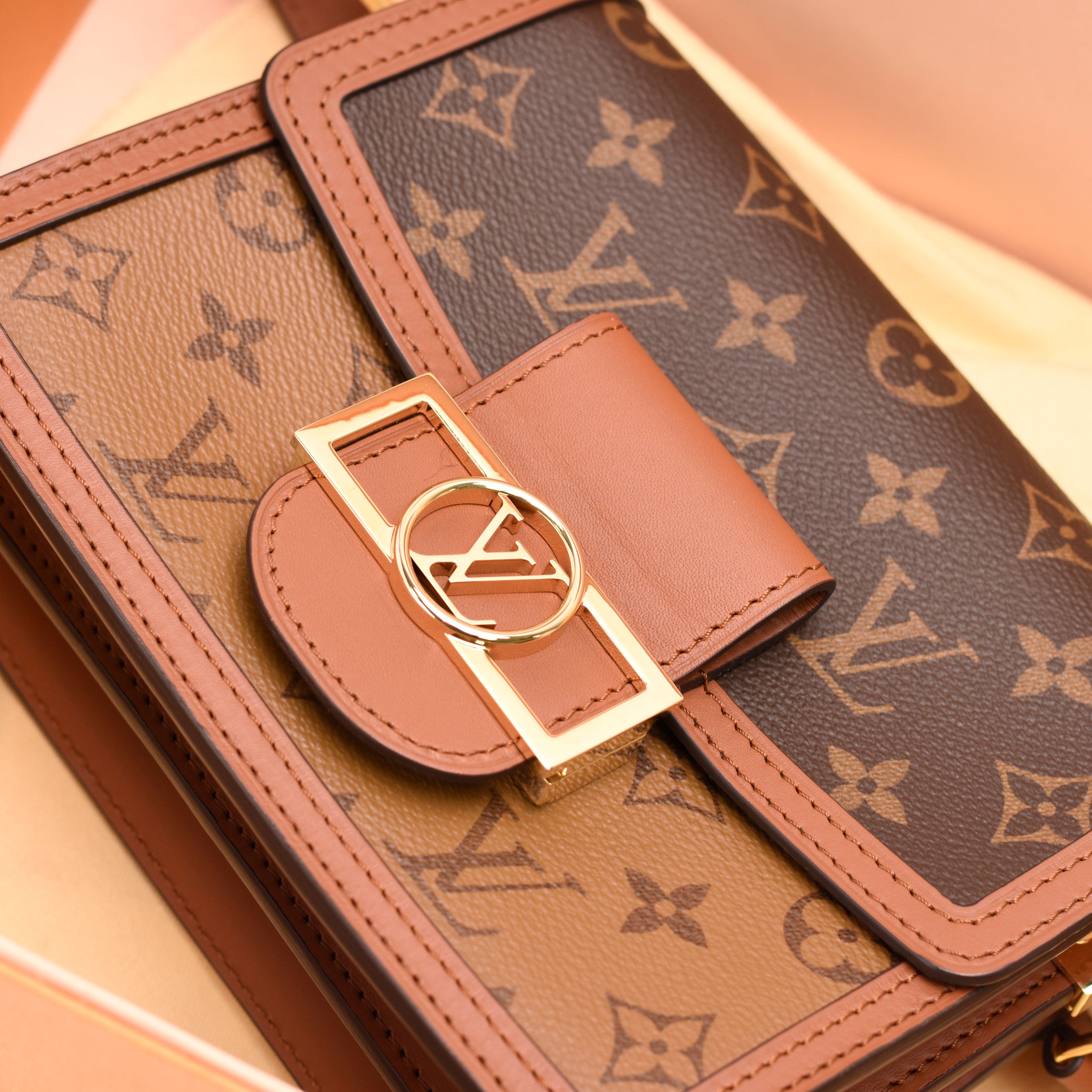 Louis Vuitton Mini Dauphine Monogram Reverse