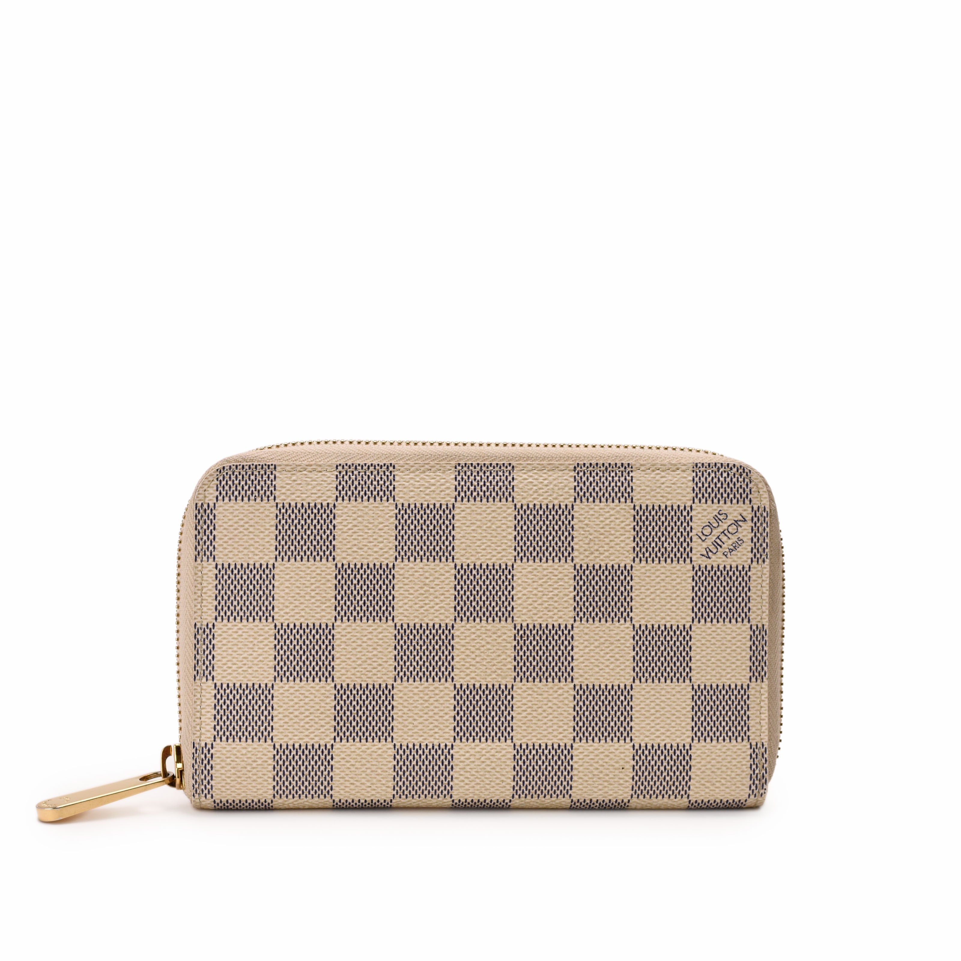 Louis Vuitton Damier Azur Zippy Compact Long Wallet