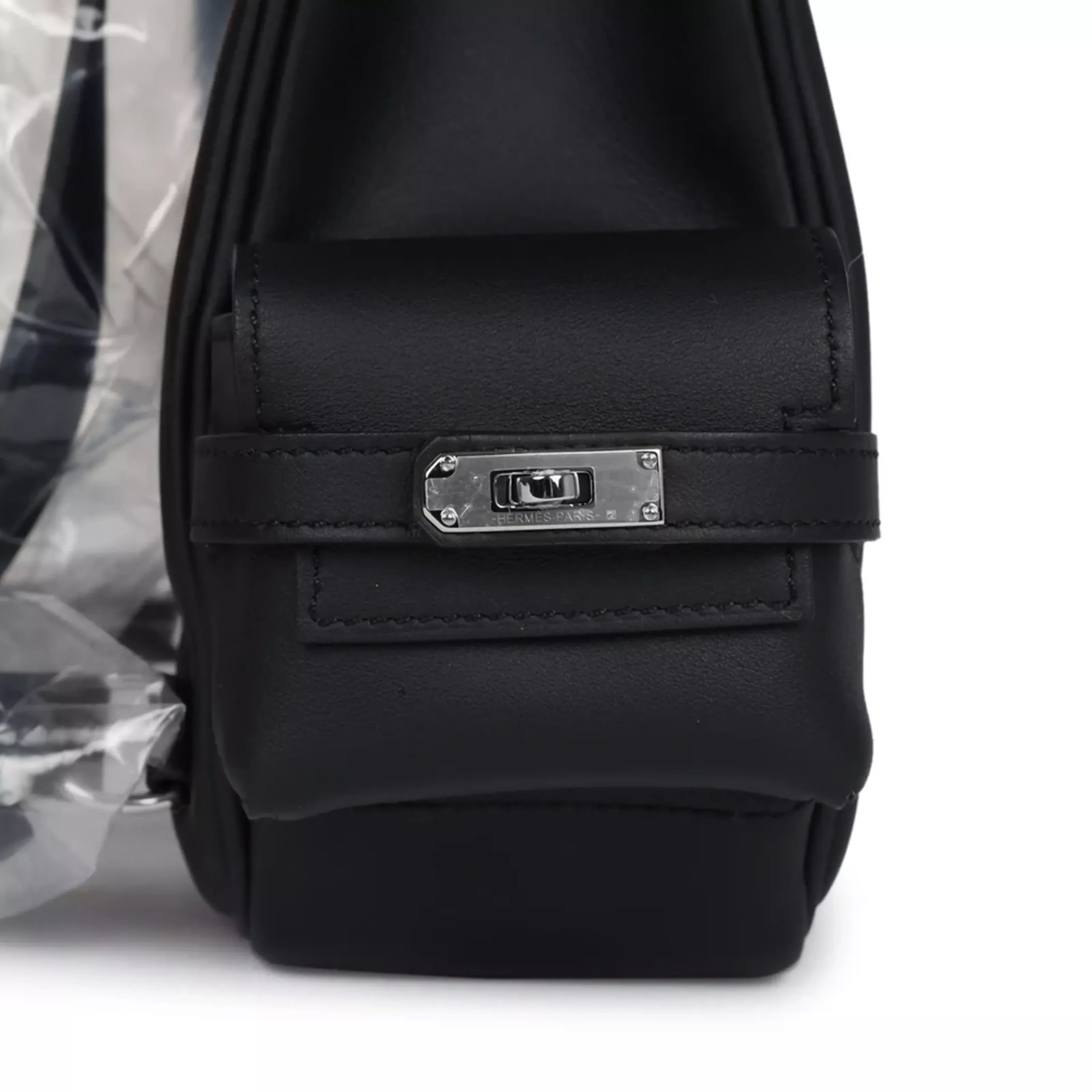 Hermès Mini Kelly Jump Backpack Black Swift PHW 6