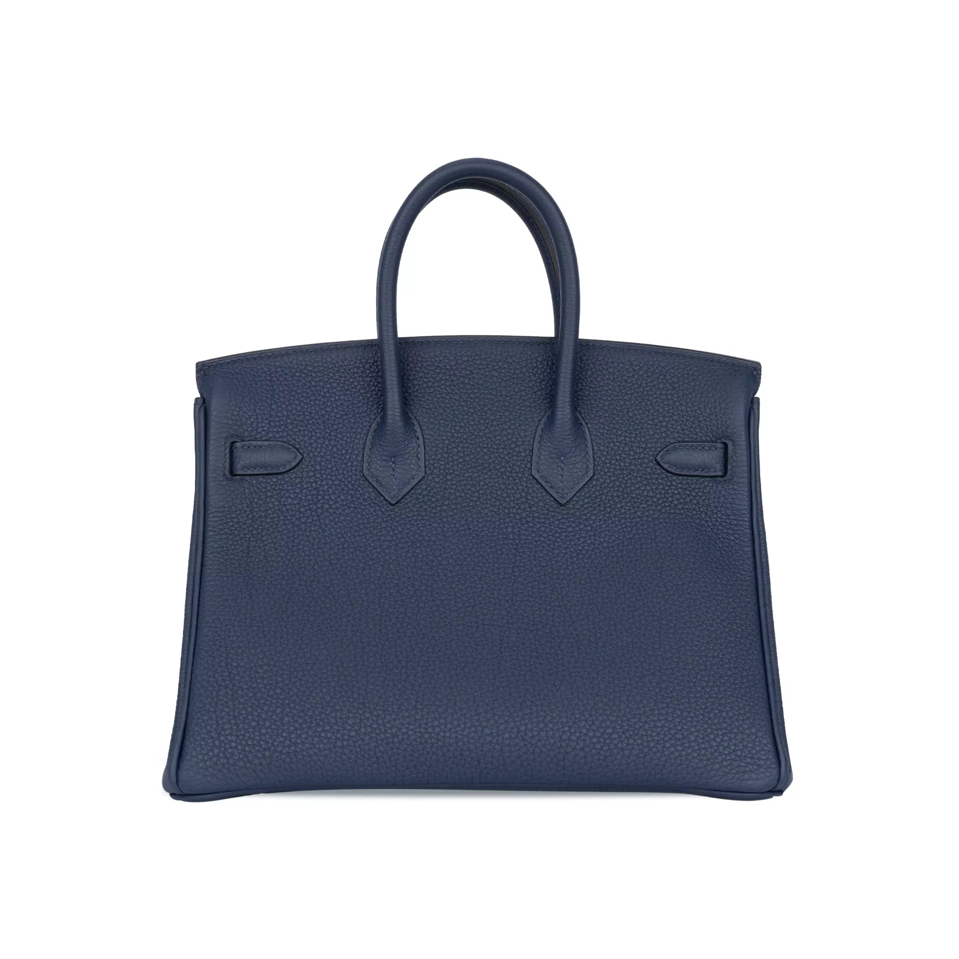 Hermès Birkin 25 Togo Bleu de Prusse PHW 2