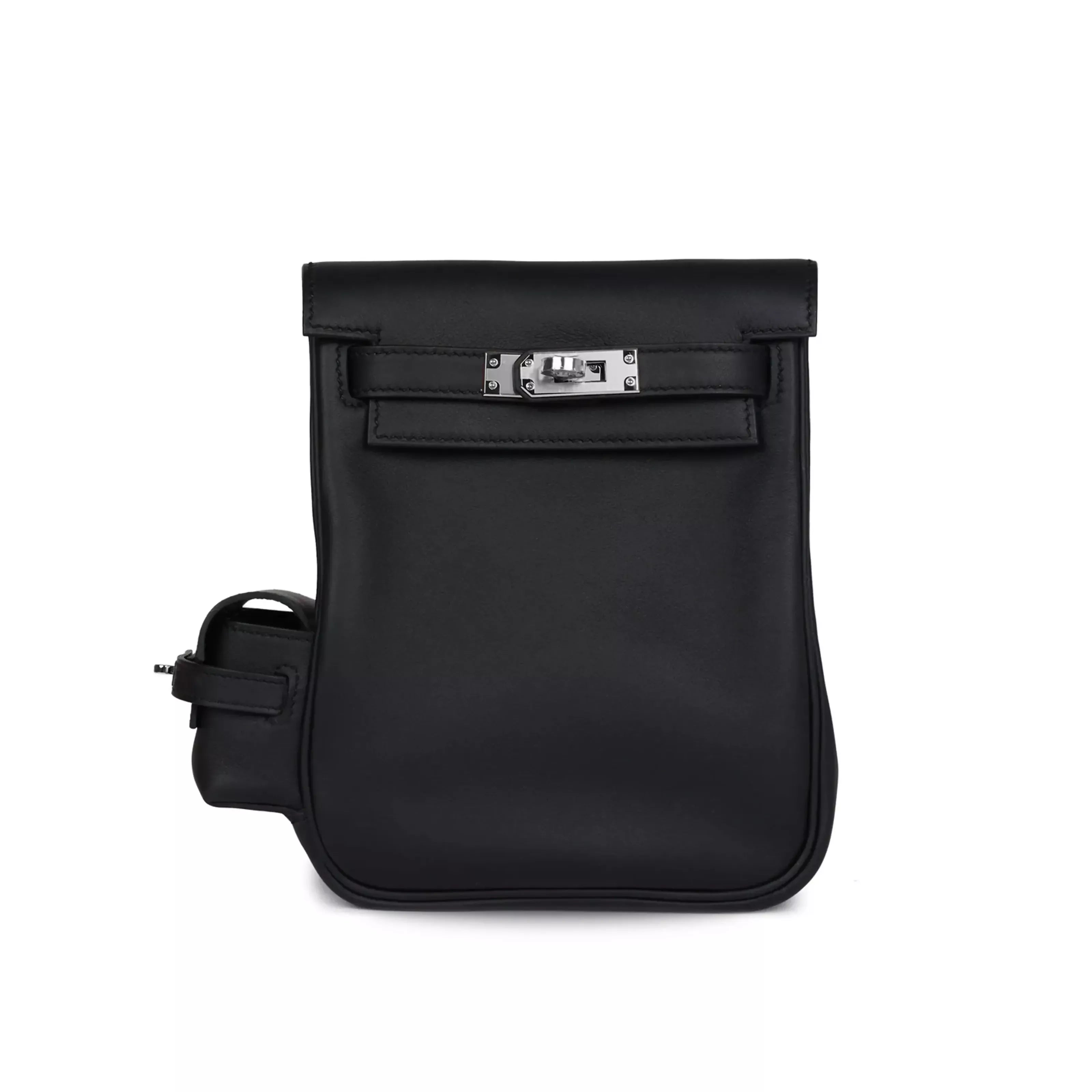 Hermès Mini Kelly Jump Backpack Black Swift PHW 1