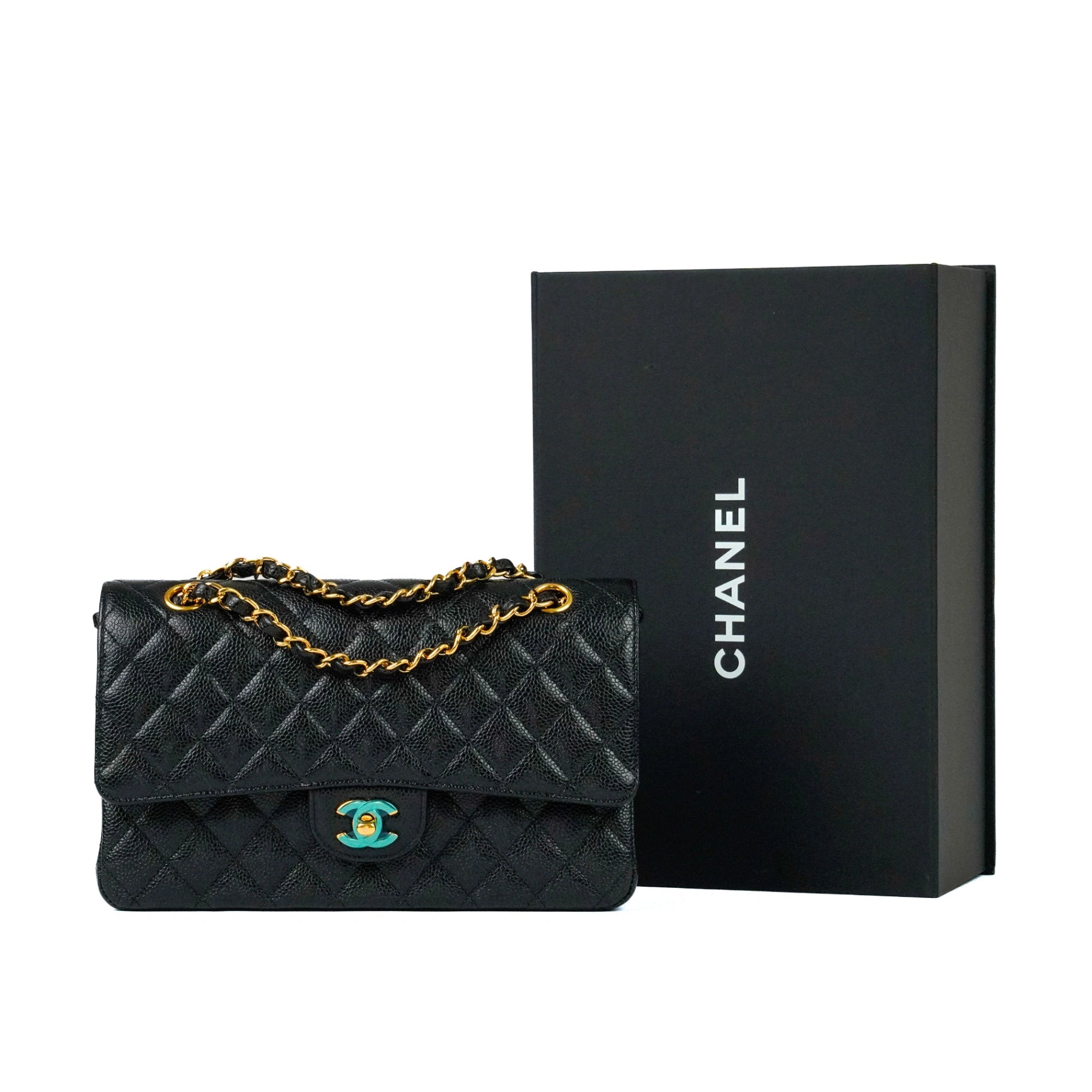 Chanel Timeless Classic in Black Caviar Leather GHW