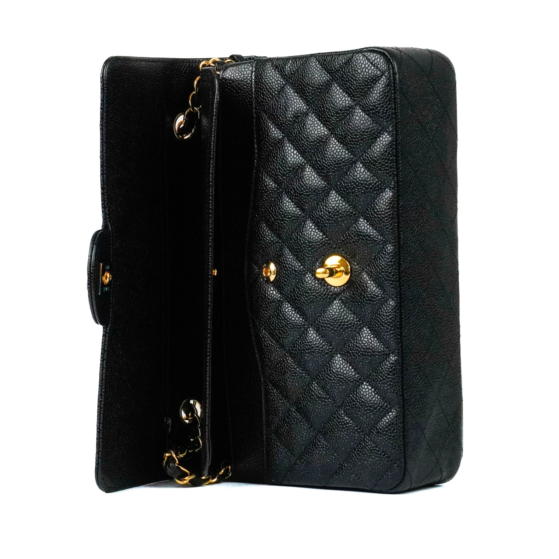 Chanel Timeless Classic in Black Caviar Leather GHW