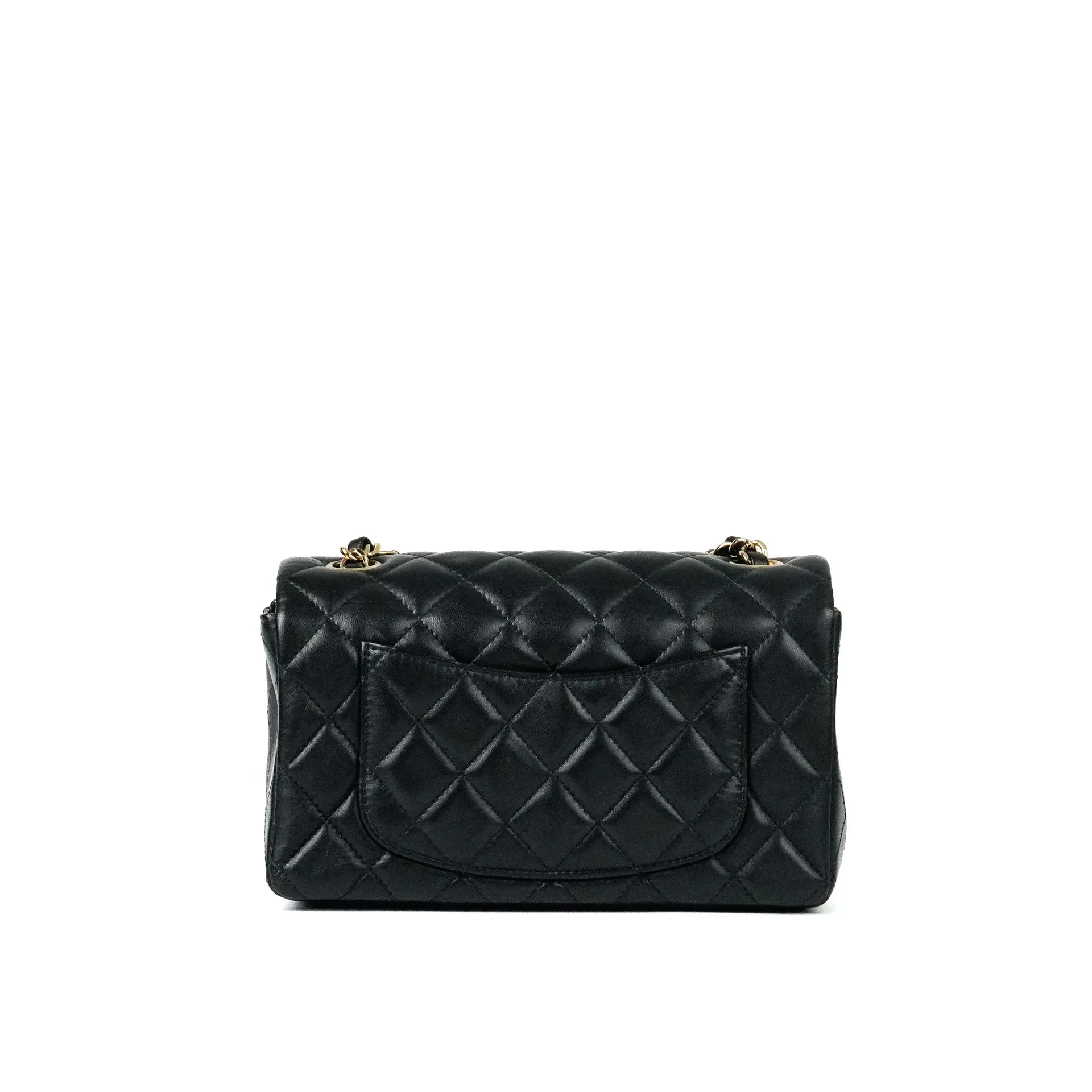 Chanel Classic Mini Rectangular Black GHW