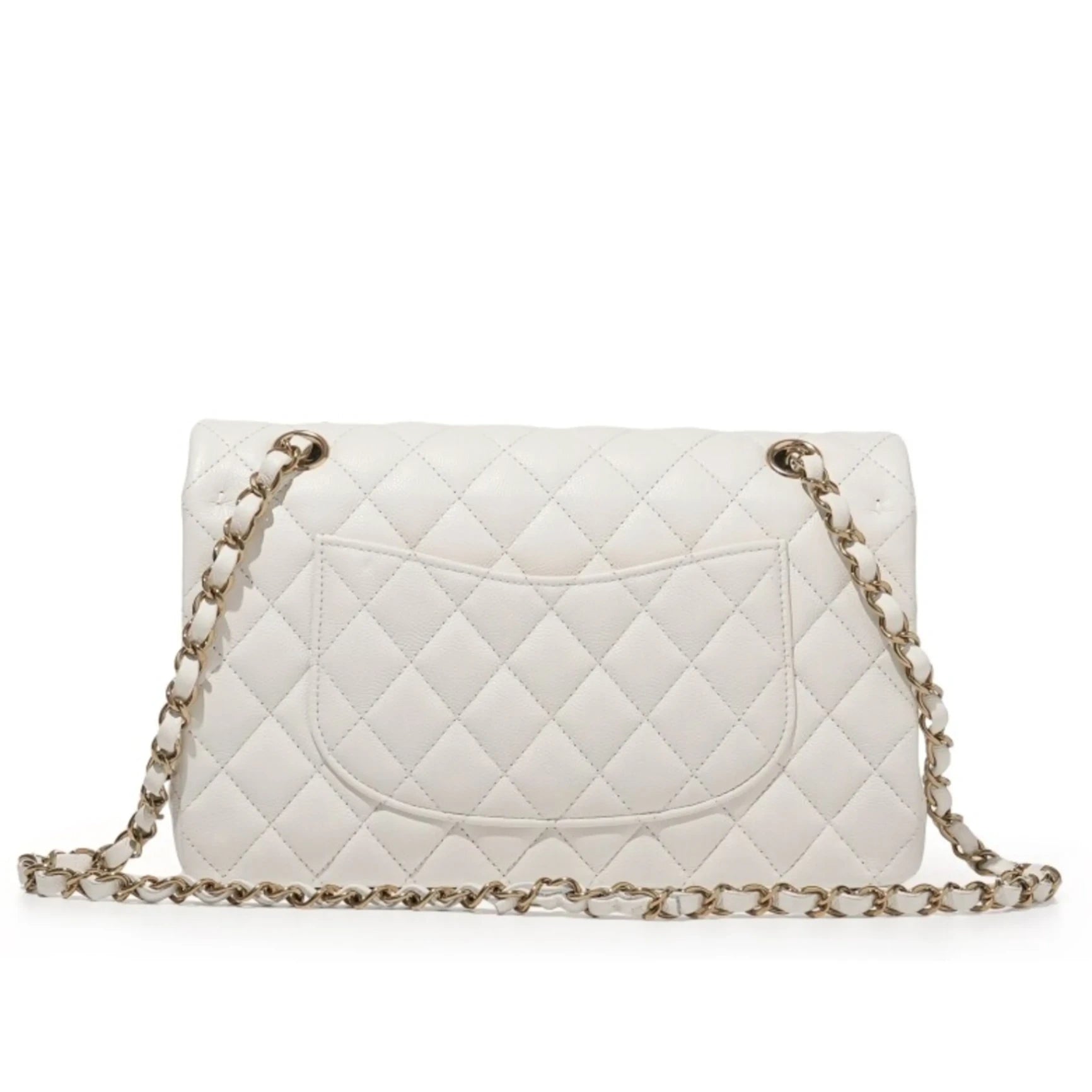  Chanel Caviar Classic Medium GHW