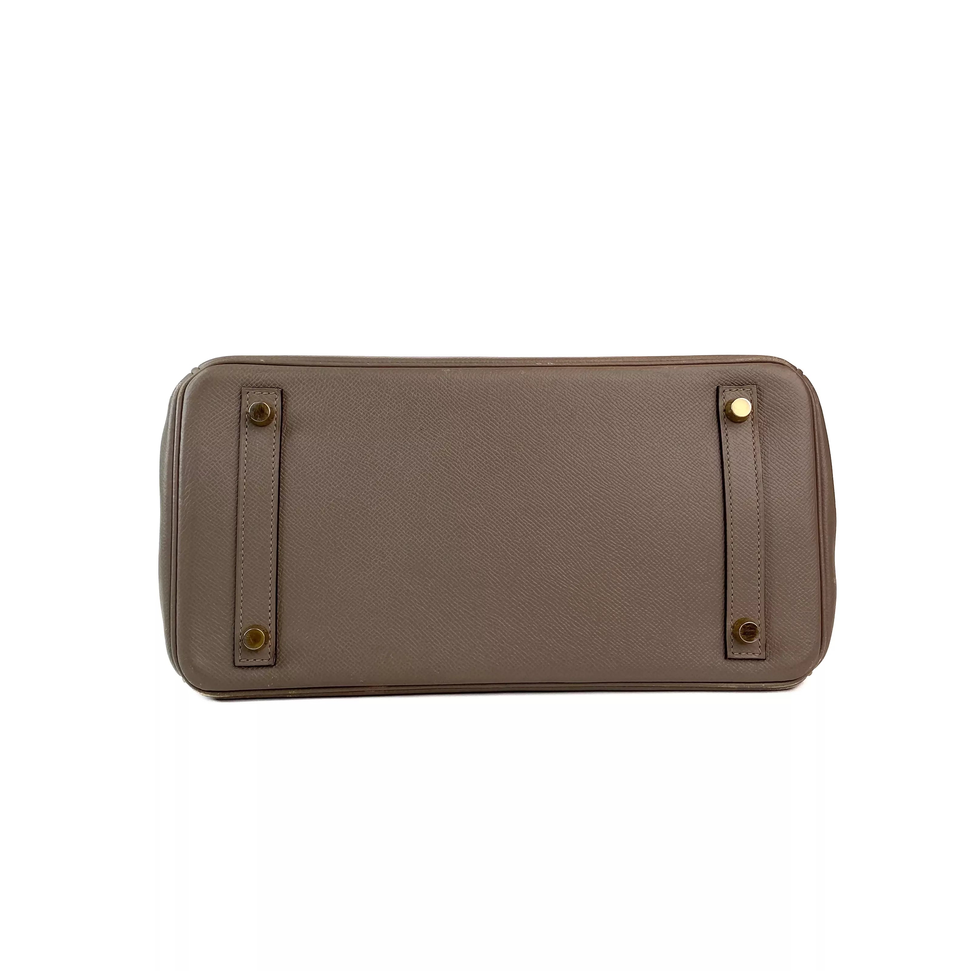 Hermes Birkin 30 in Etain Grey Epsom Leather GHW 5