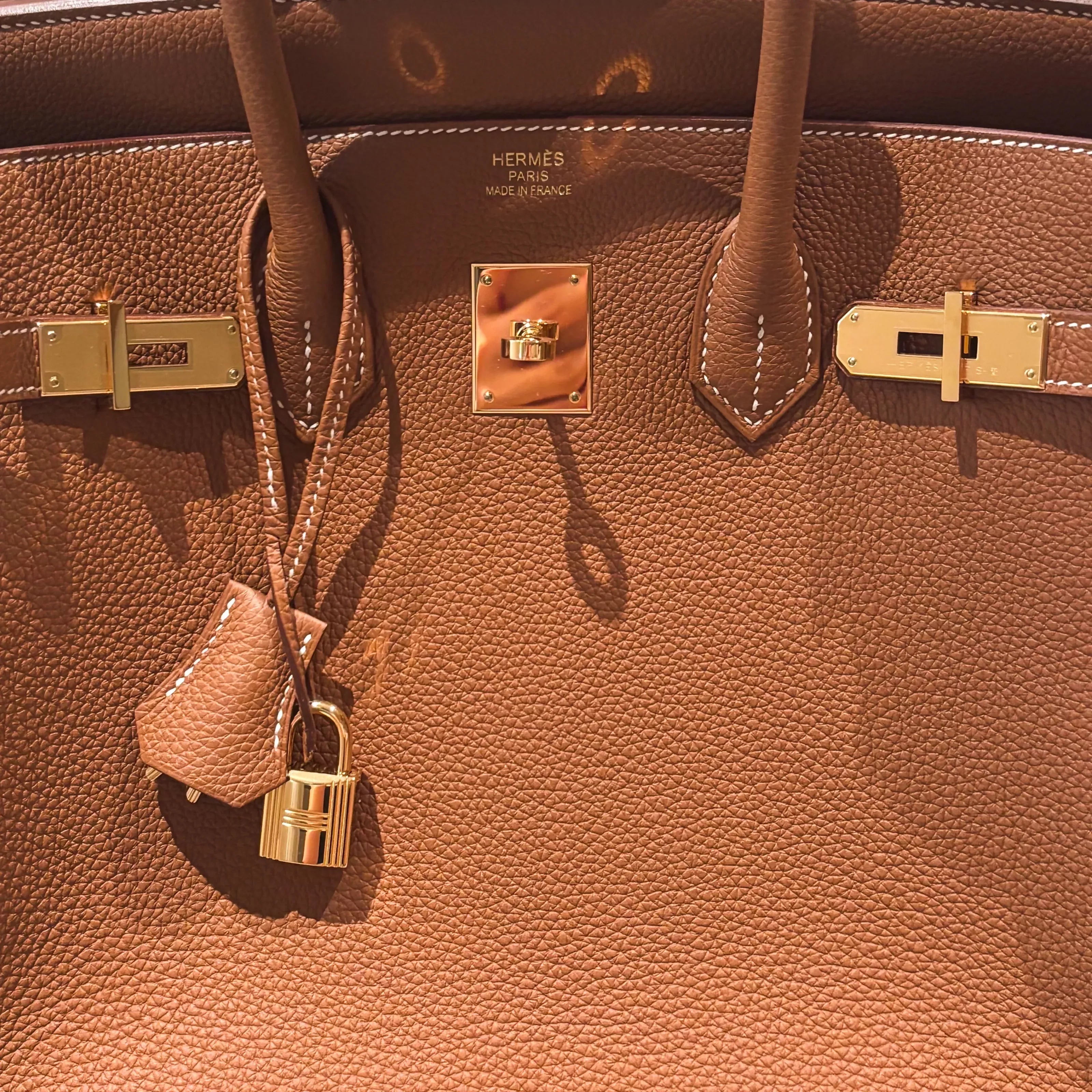 Hermès Birkin 35 in Gold Togo Leather with Gold Hardware 6