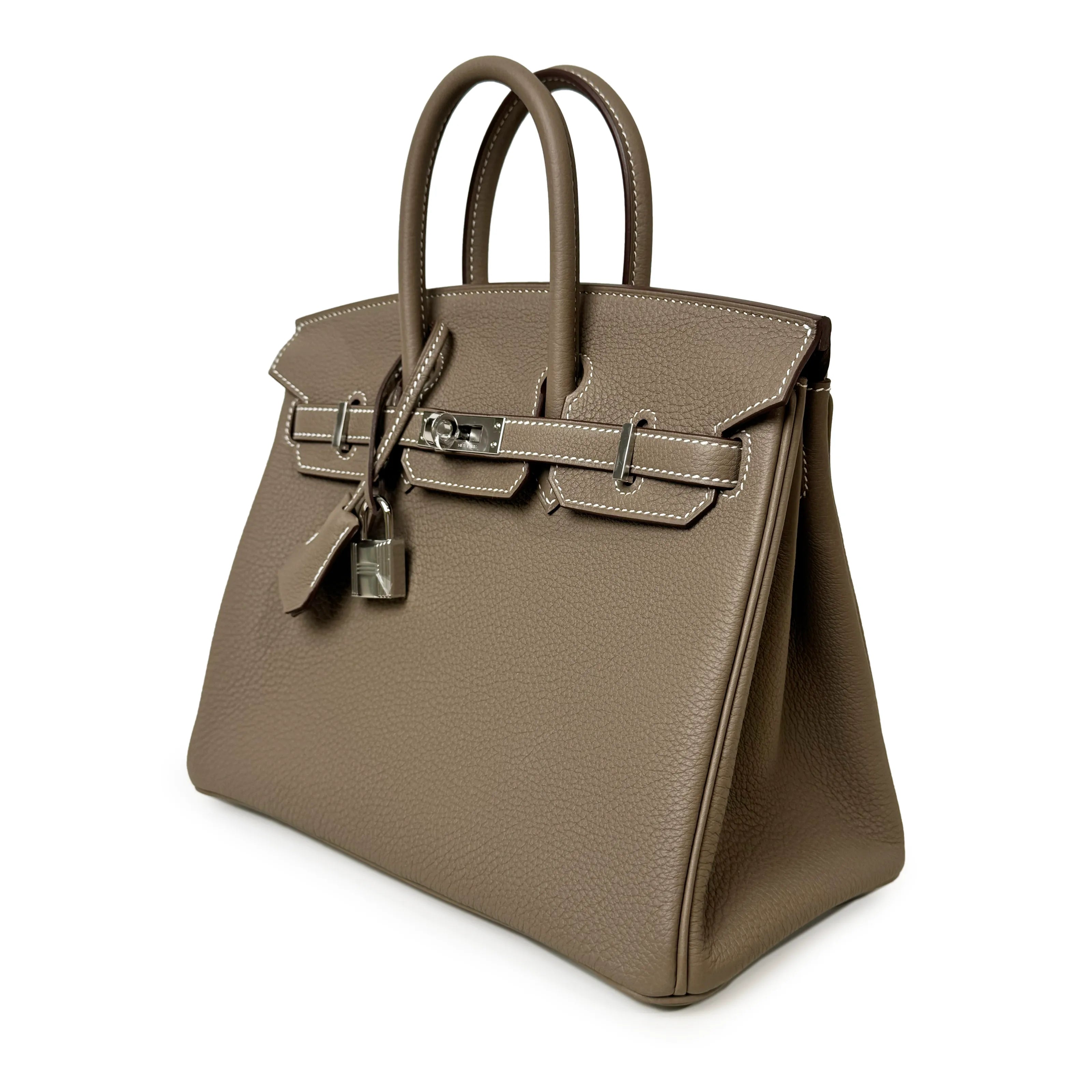 Hermès Birkin 25 Togo Etoupe PHW