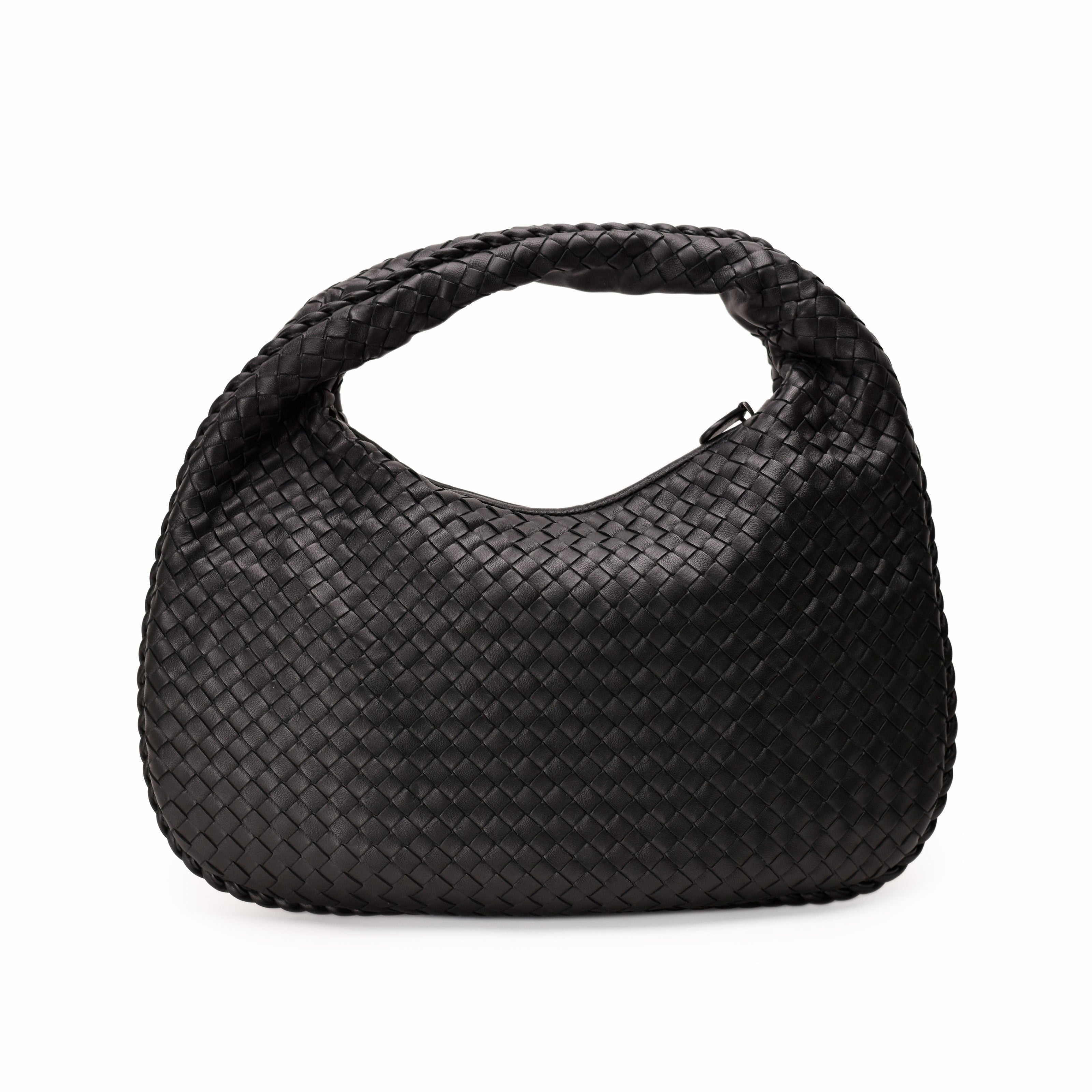 Bottega Veneta Medium Veneta Black Hobo Bag