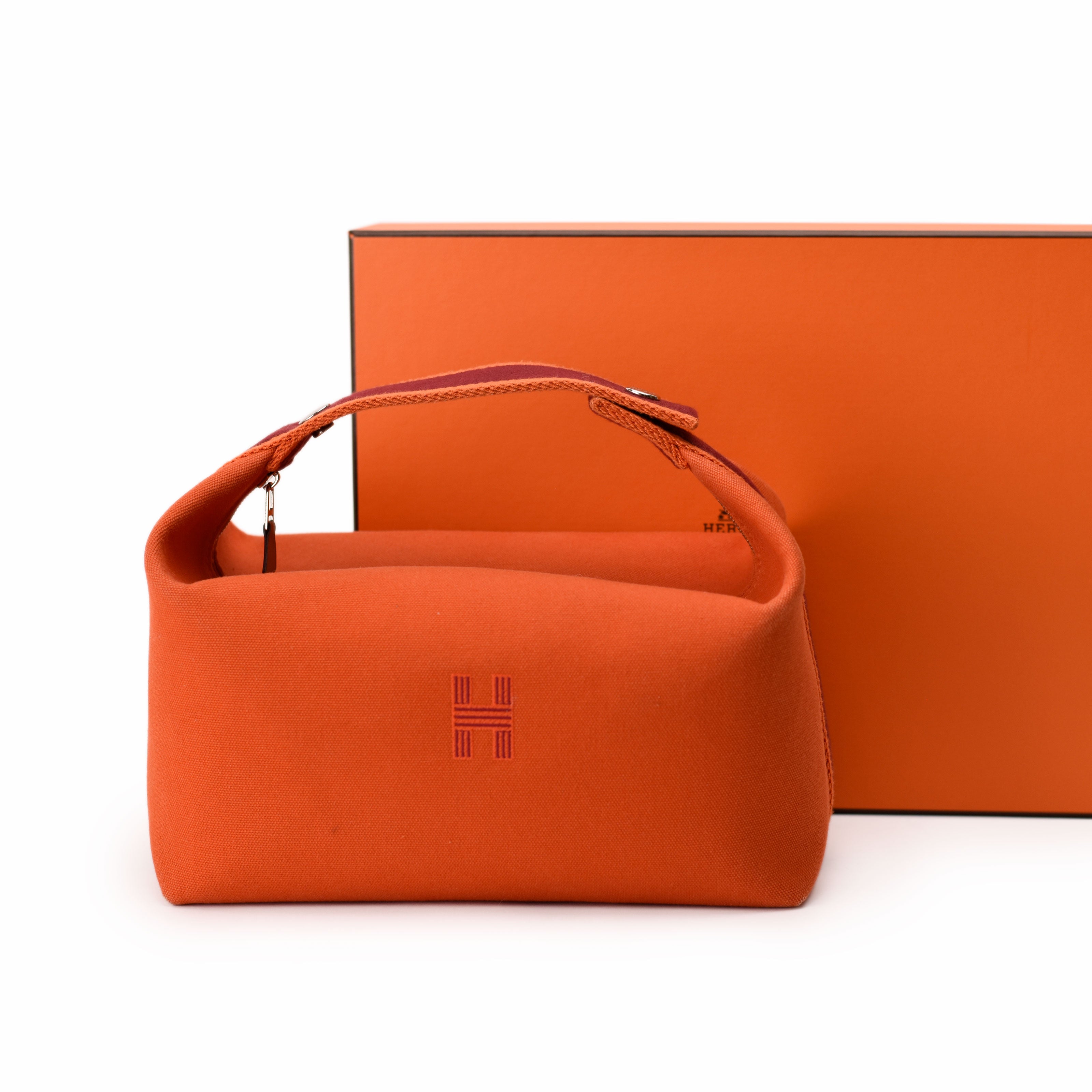 Hermès Bride-a-Brac Case Large Orange Feu