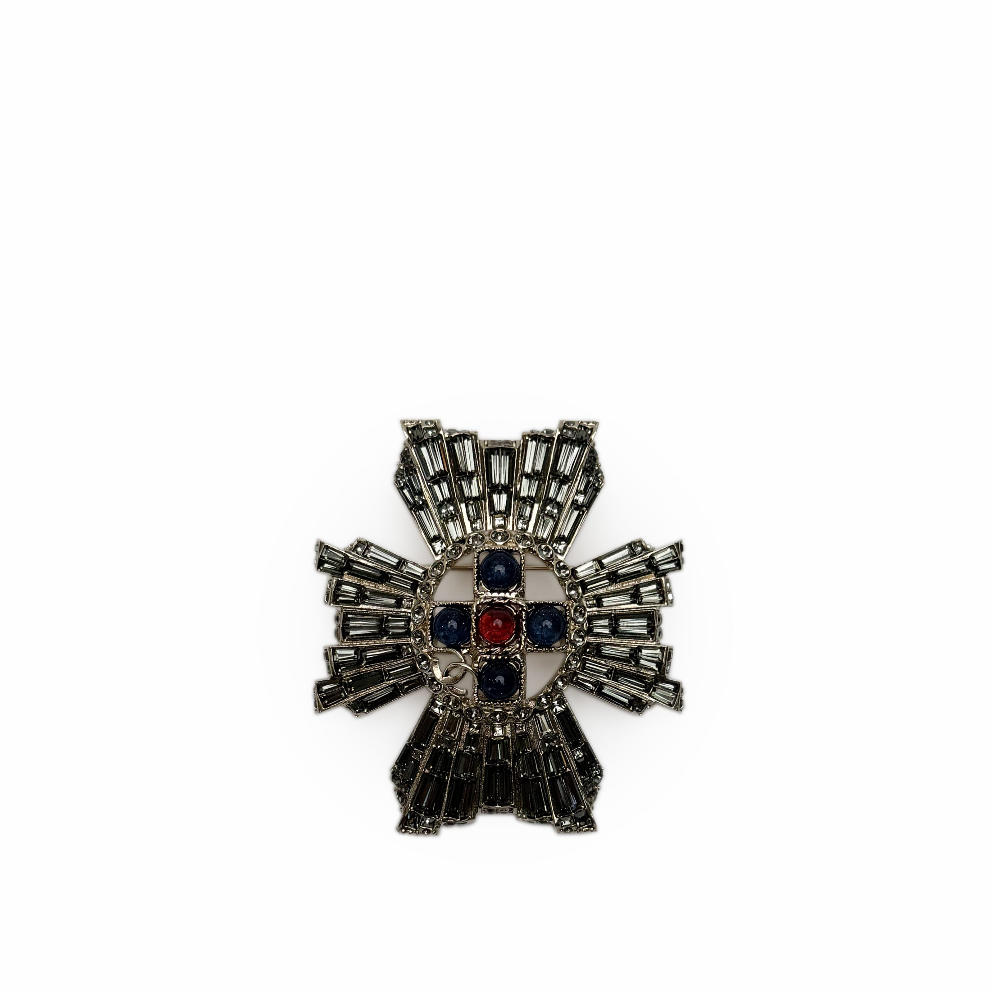 Chanel Maltese Cross Brooch