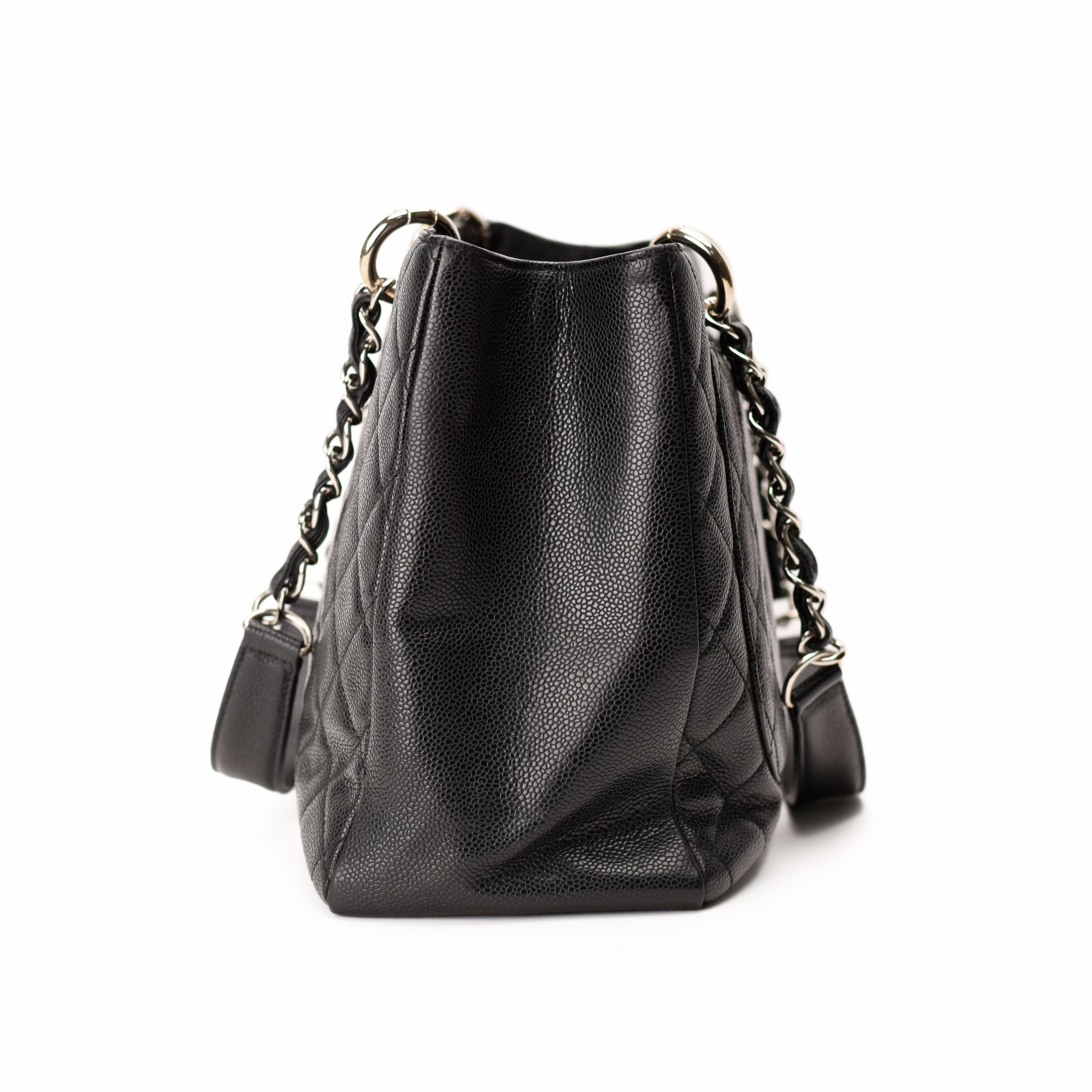 Chanel GST Black Caviar SHW