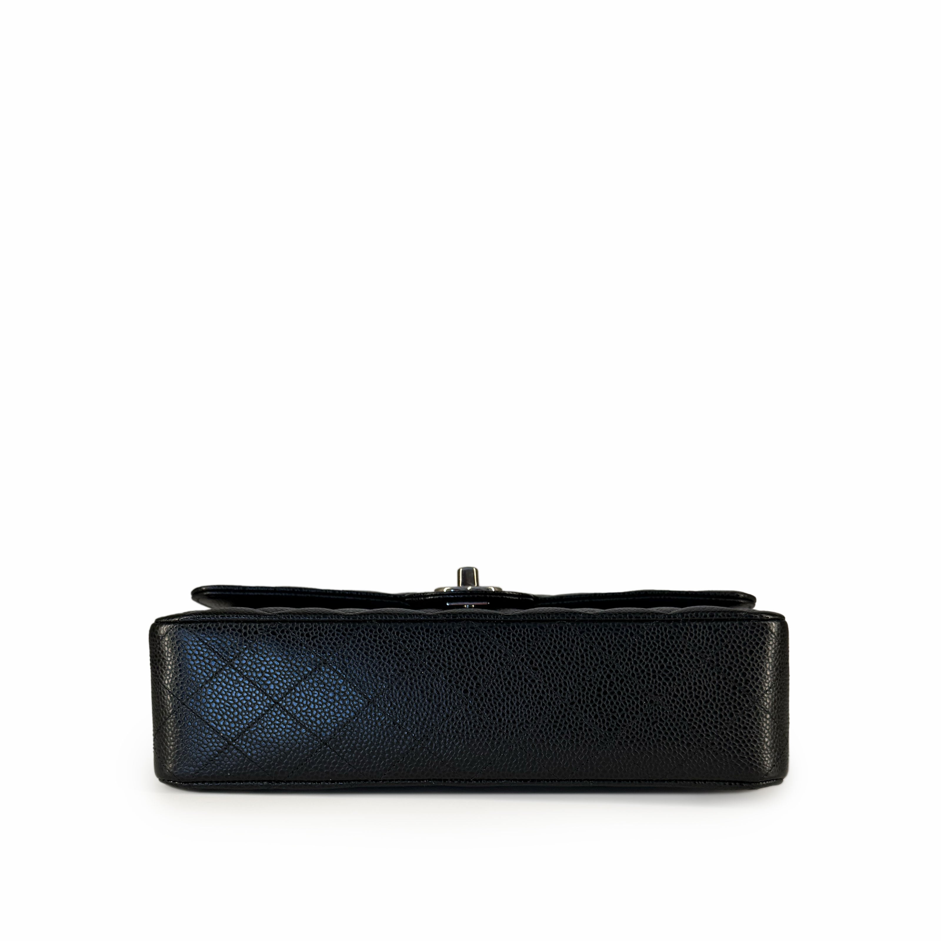 Chanel Timeless Medium Black Caviar SHW
