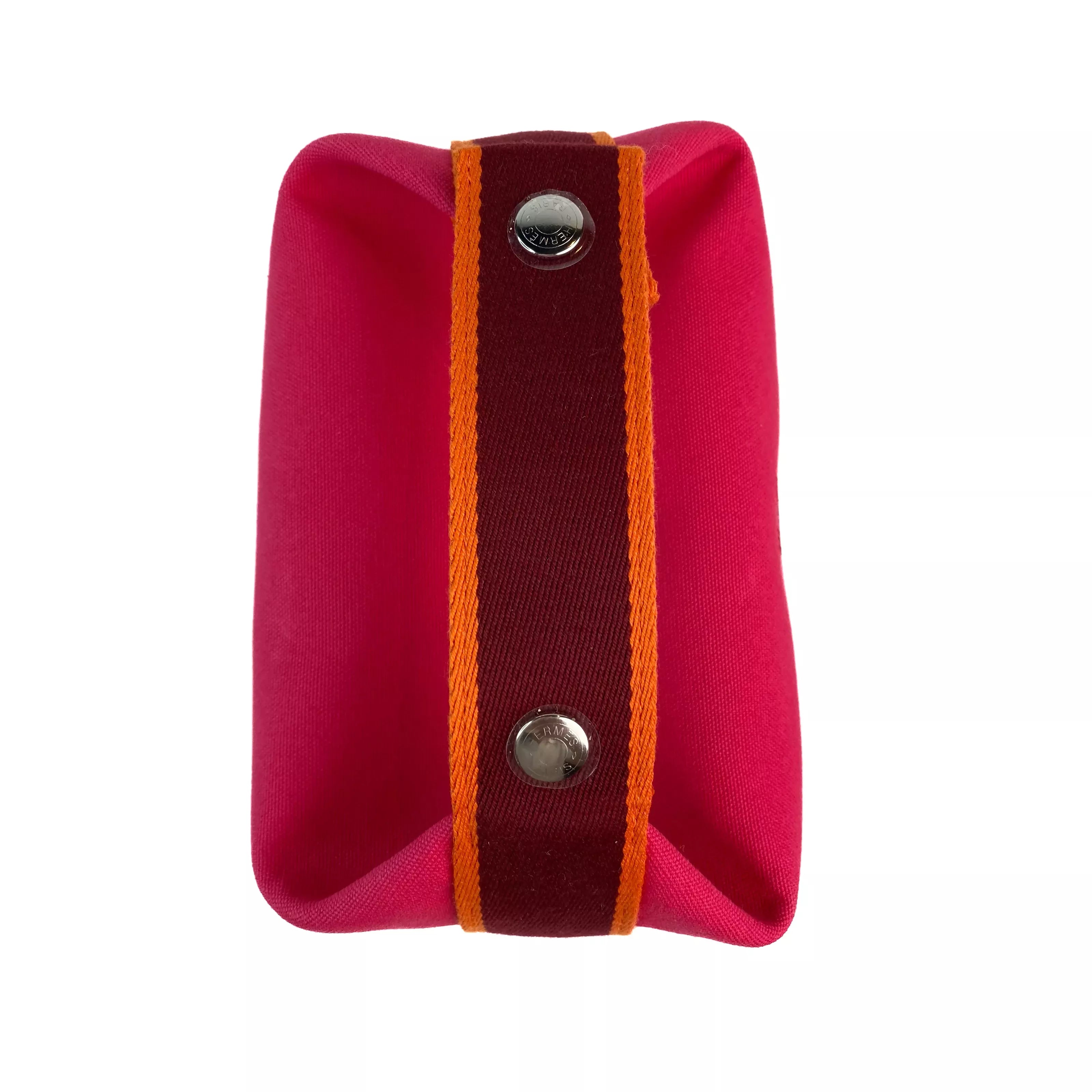 Hermes Bride-a-Brac Handbag PM Size in Hibiscus 8