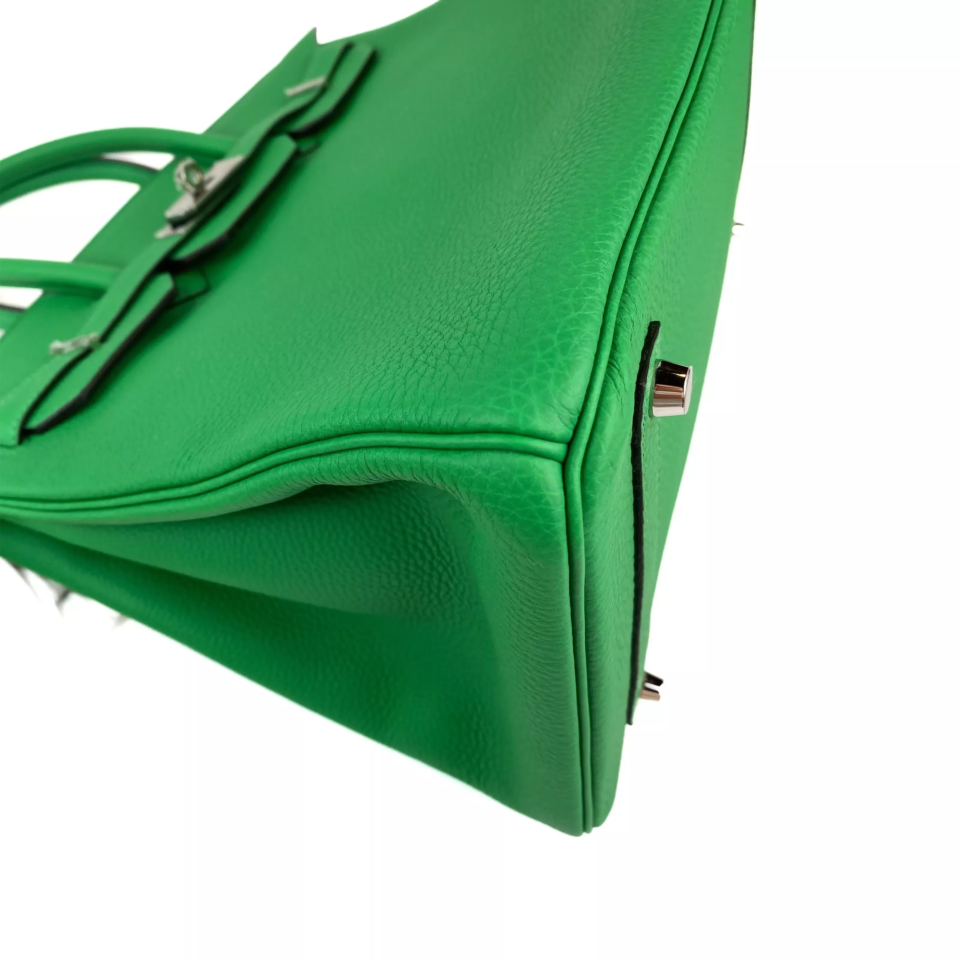 Hermes Birkin 35 in Bamboo Green Togo Leather GHW 7