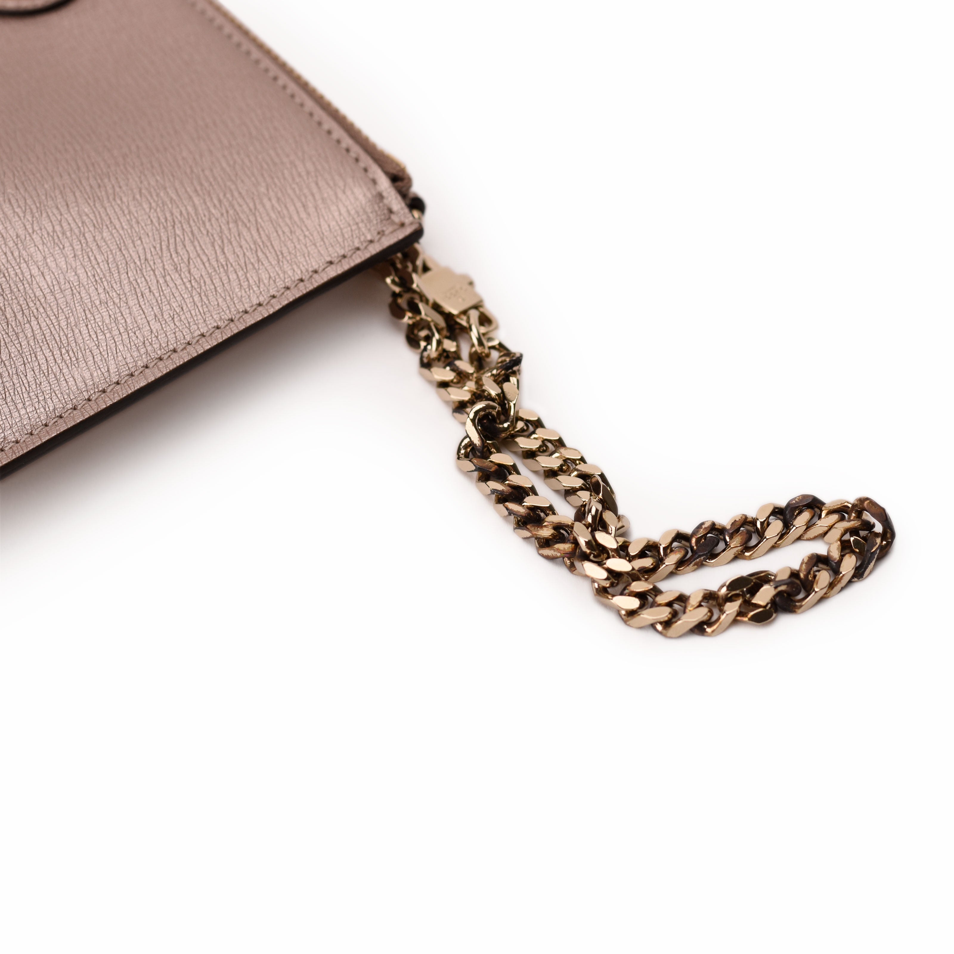 Gucci Shiny Chain Clutch