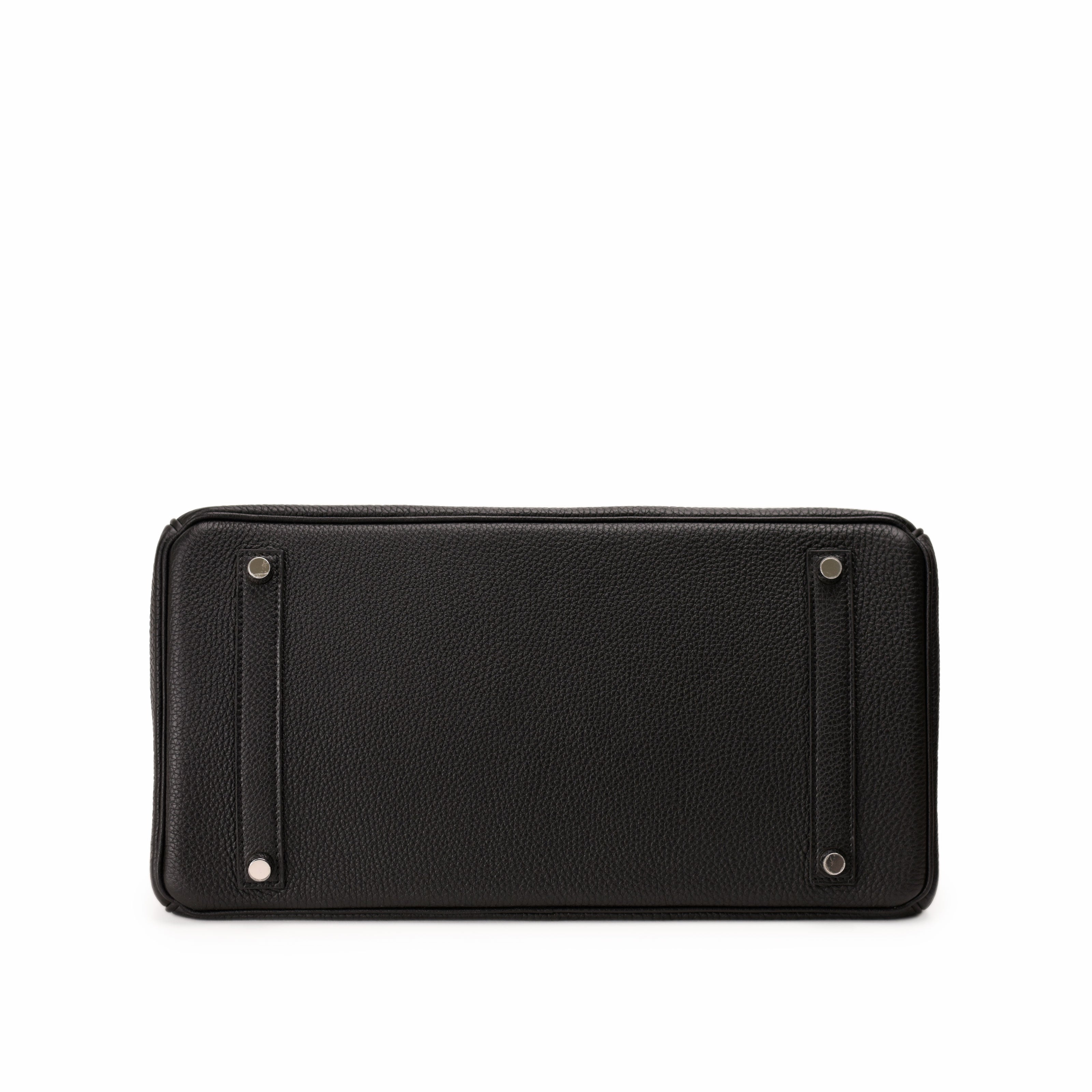 Hermès Birkin 35 Black Clemence PHW